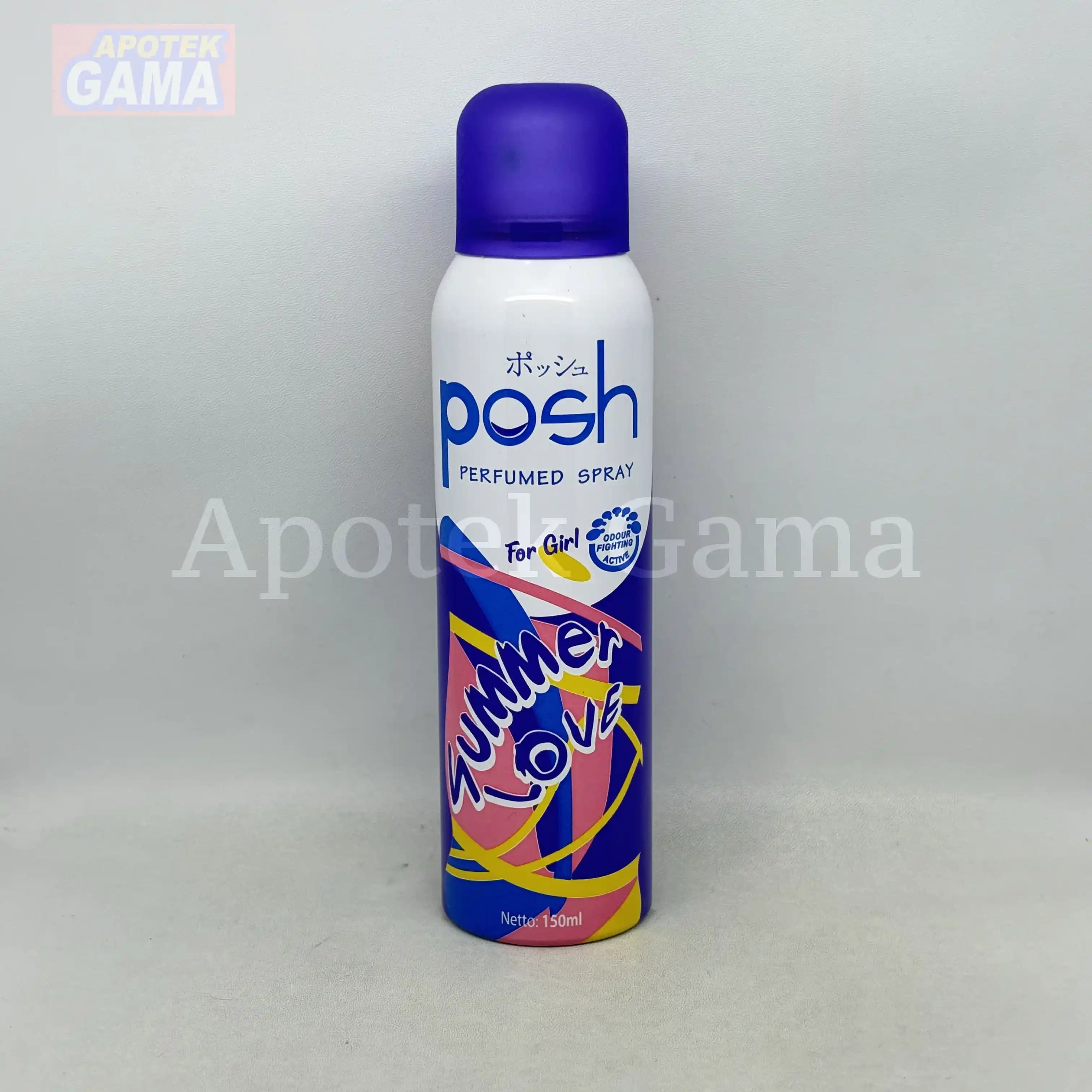POSH PERFUMED BODY SPRAY SUMMER LOVE 150ML