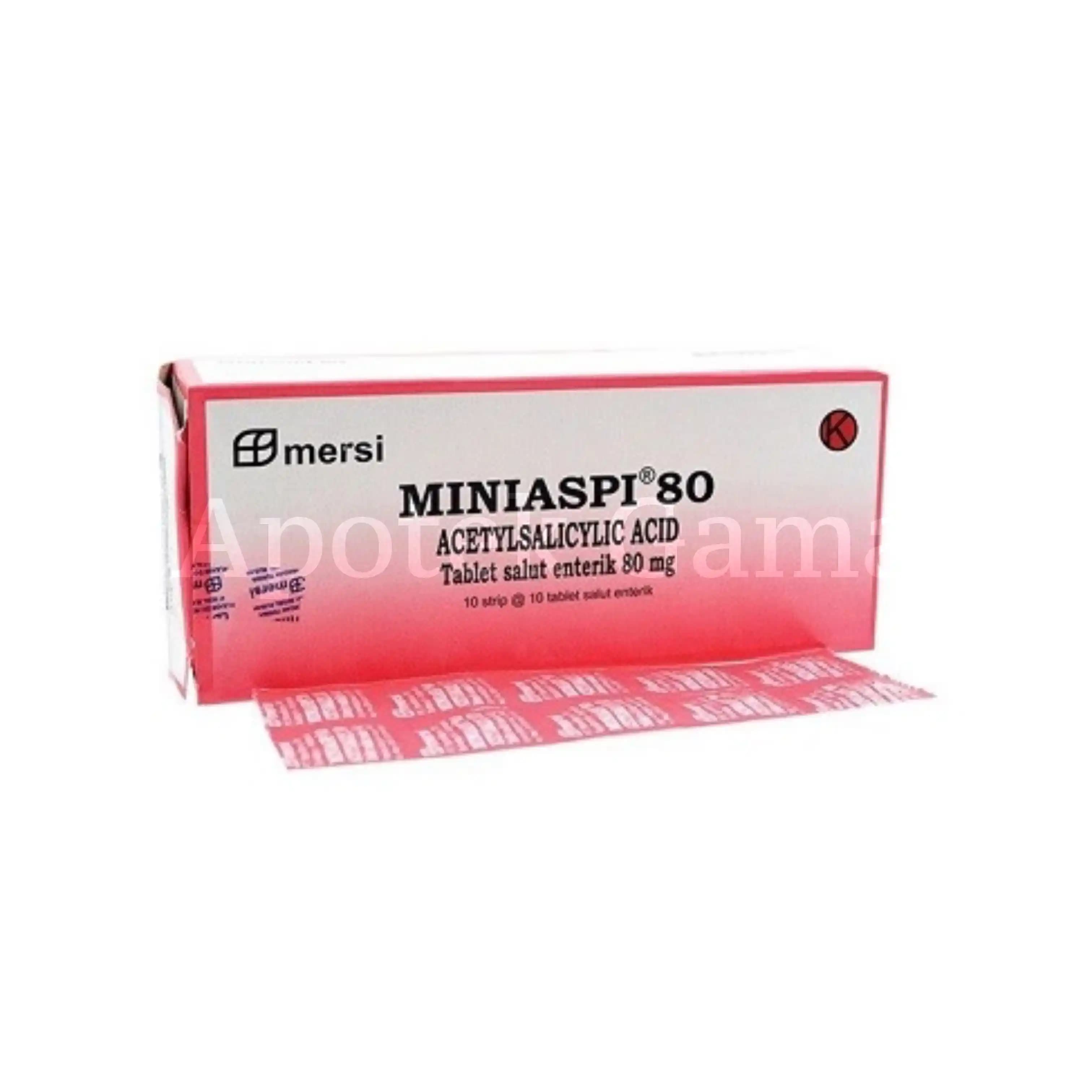 MINIASPI 80MG/100