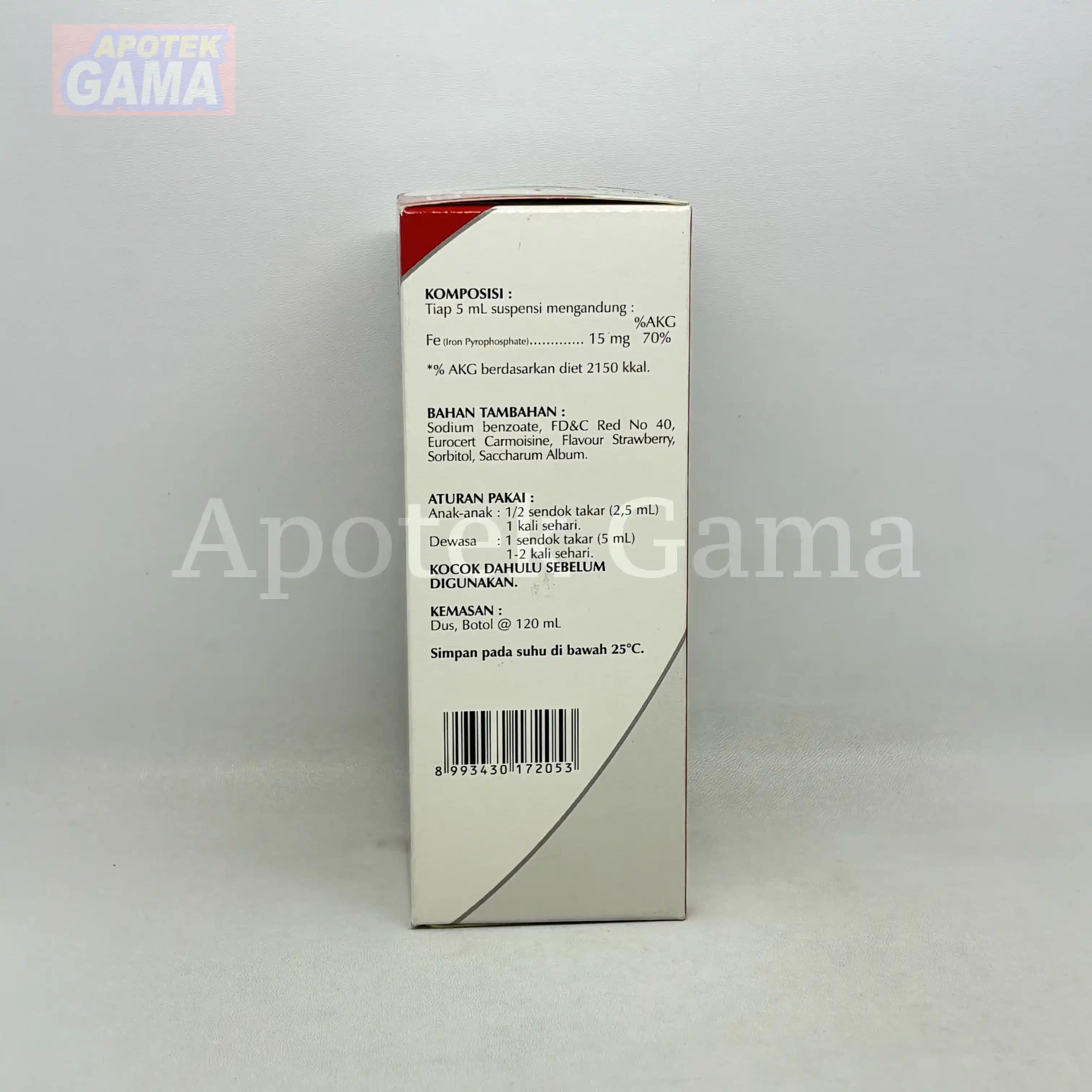 FERRO.K SYR 120 ML 3