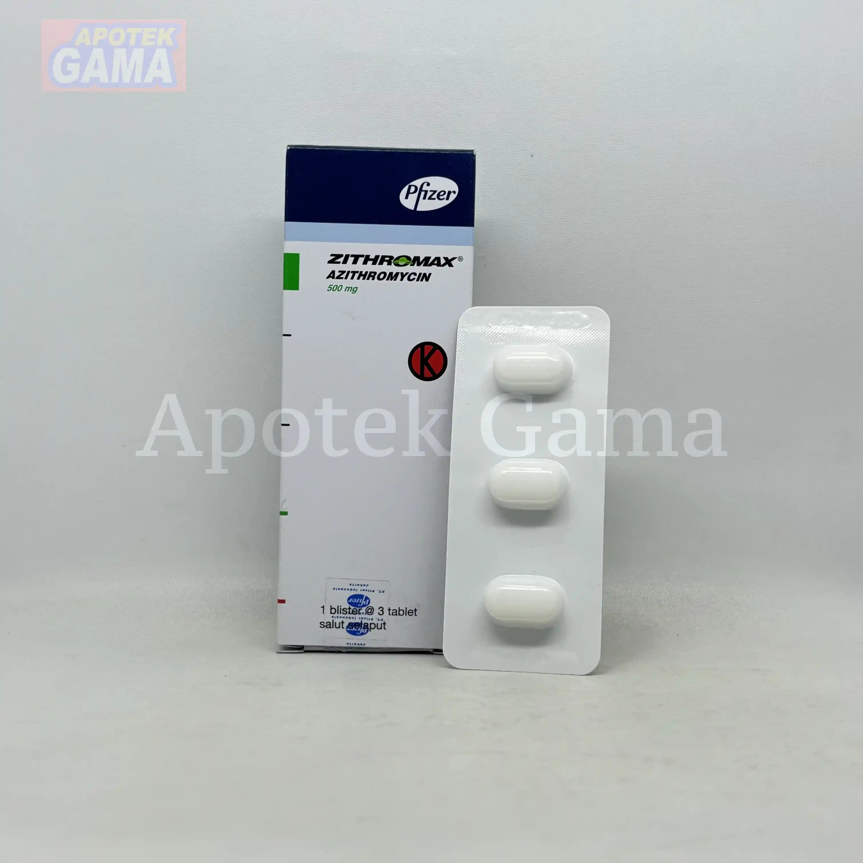 ZITHROMAX TAB 500 4