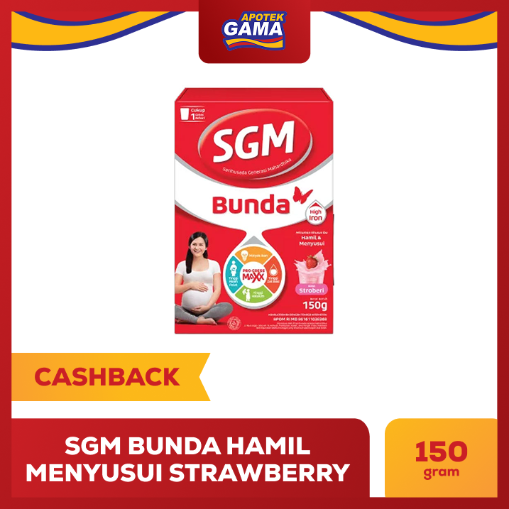 SGM BUNDA HAMIL MENYUSUI STRAWBERY 150GR