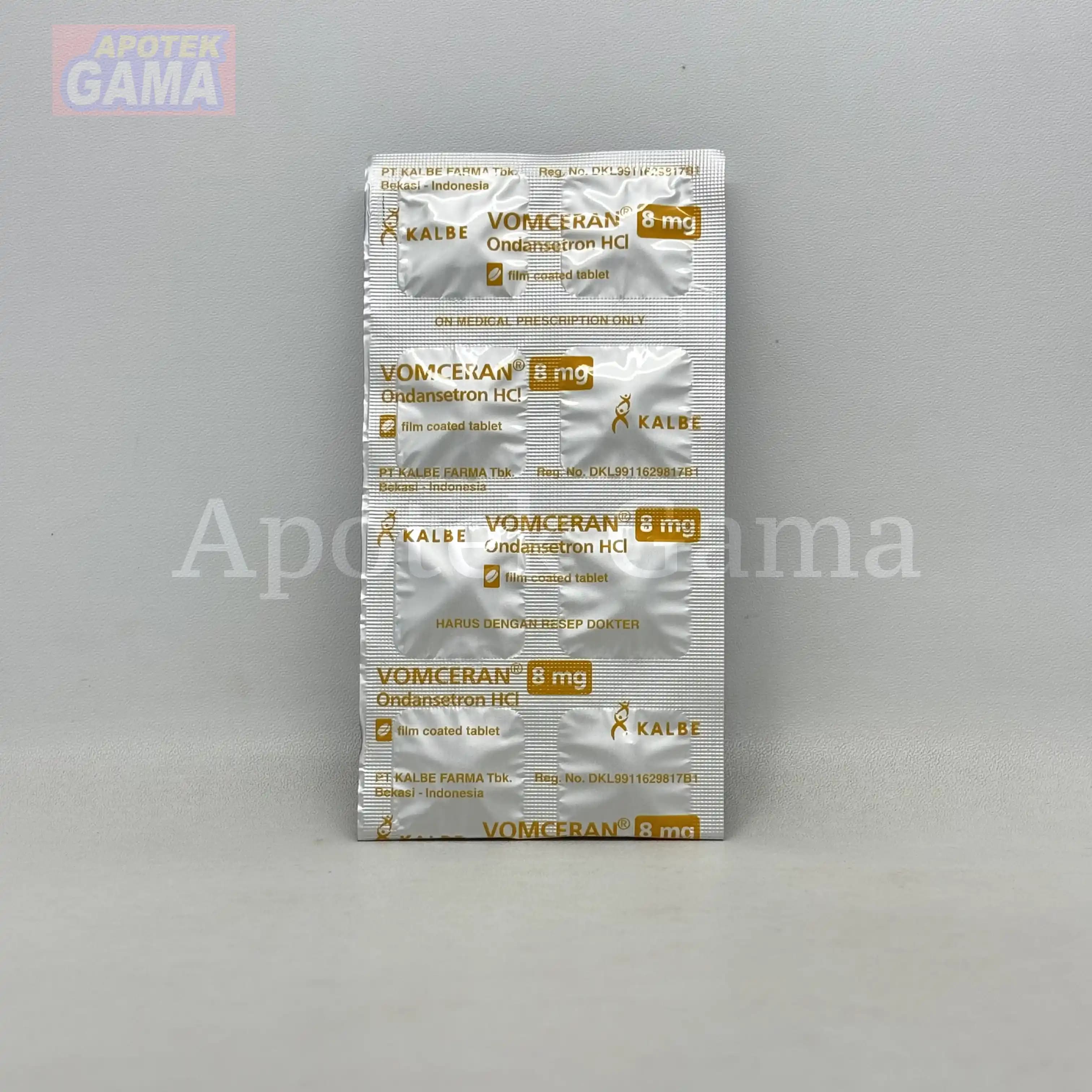 VOMCERAN TAB 8 MG 5