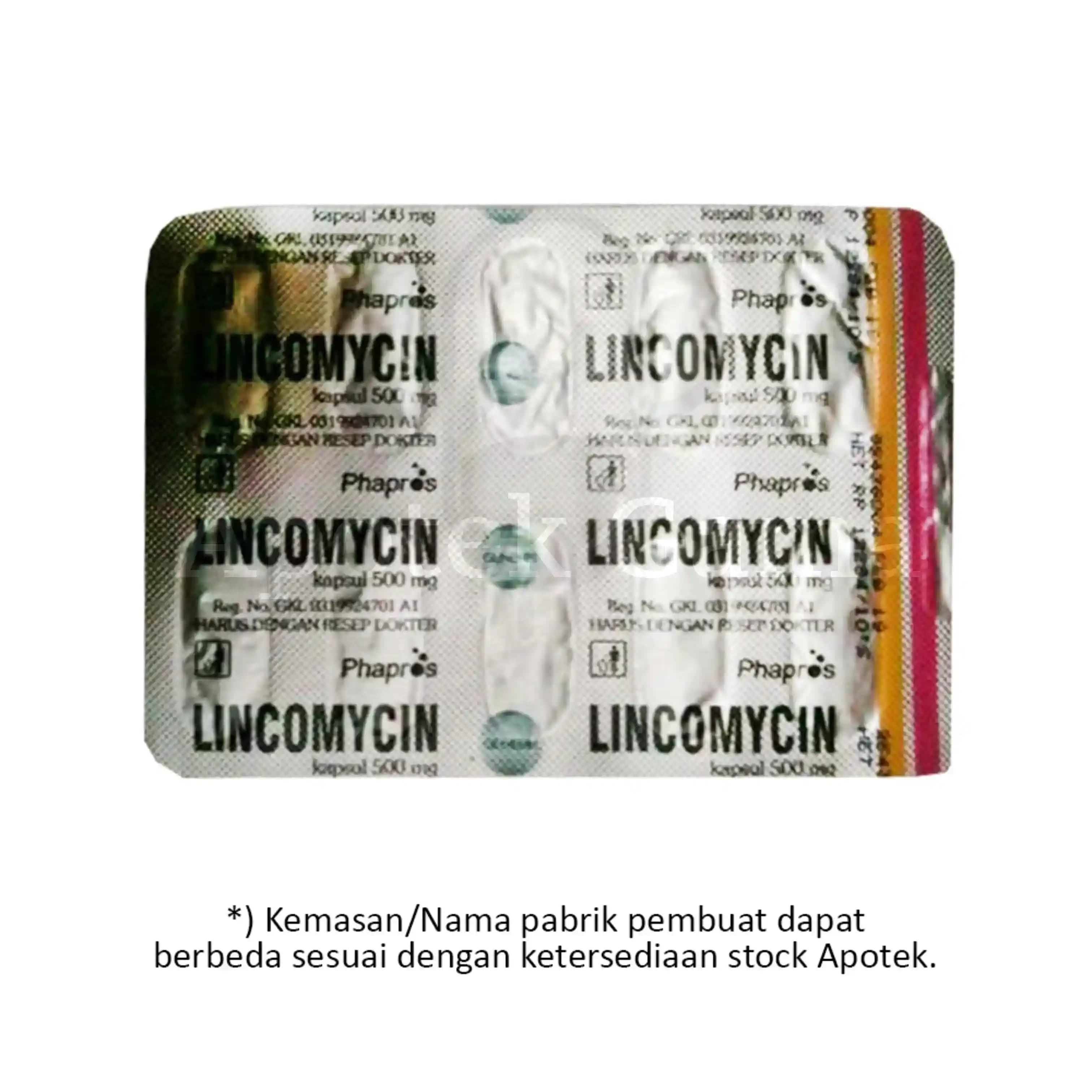 LINCOMYCIN CAP 500 (GEN)