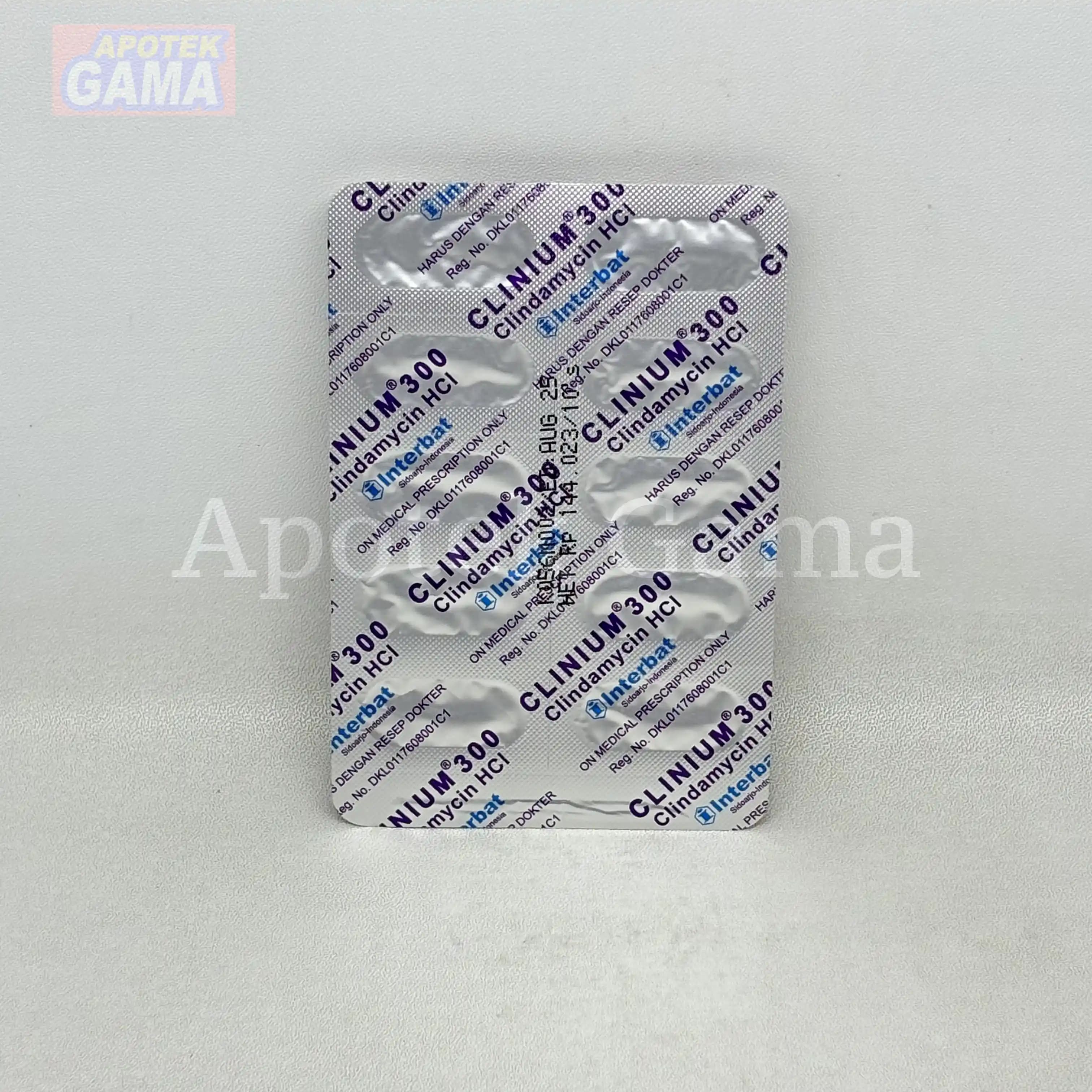 CLINIUM 300 MG/100 4