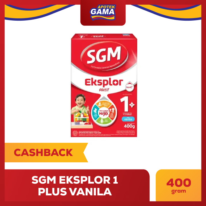 SGM EKSPLOR 1 PLUS VANILA 400GR 2