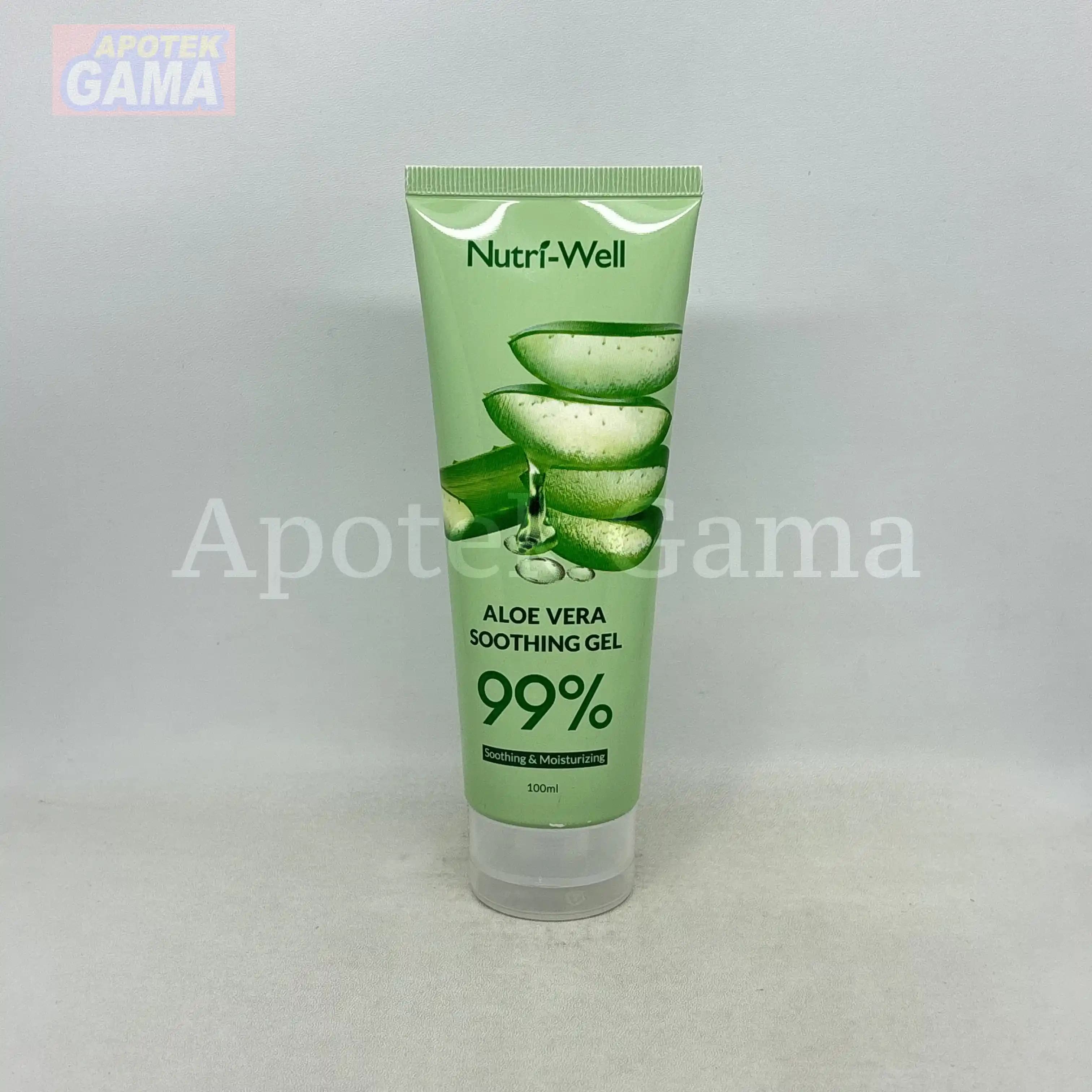 NUTRIWELL ALOE VERA SOOTHING GEL 100 ML 4