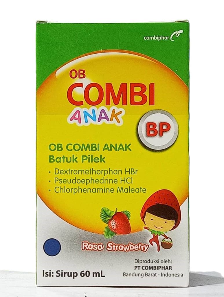 OB COMBI ANAK BATUK PILEK 60 ML