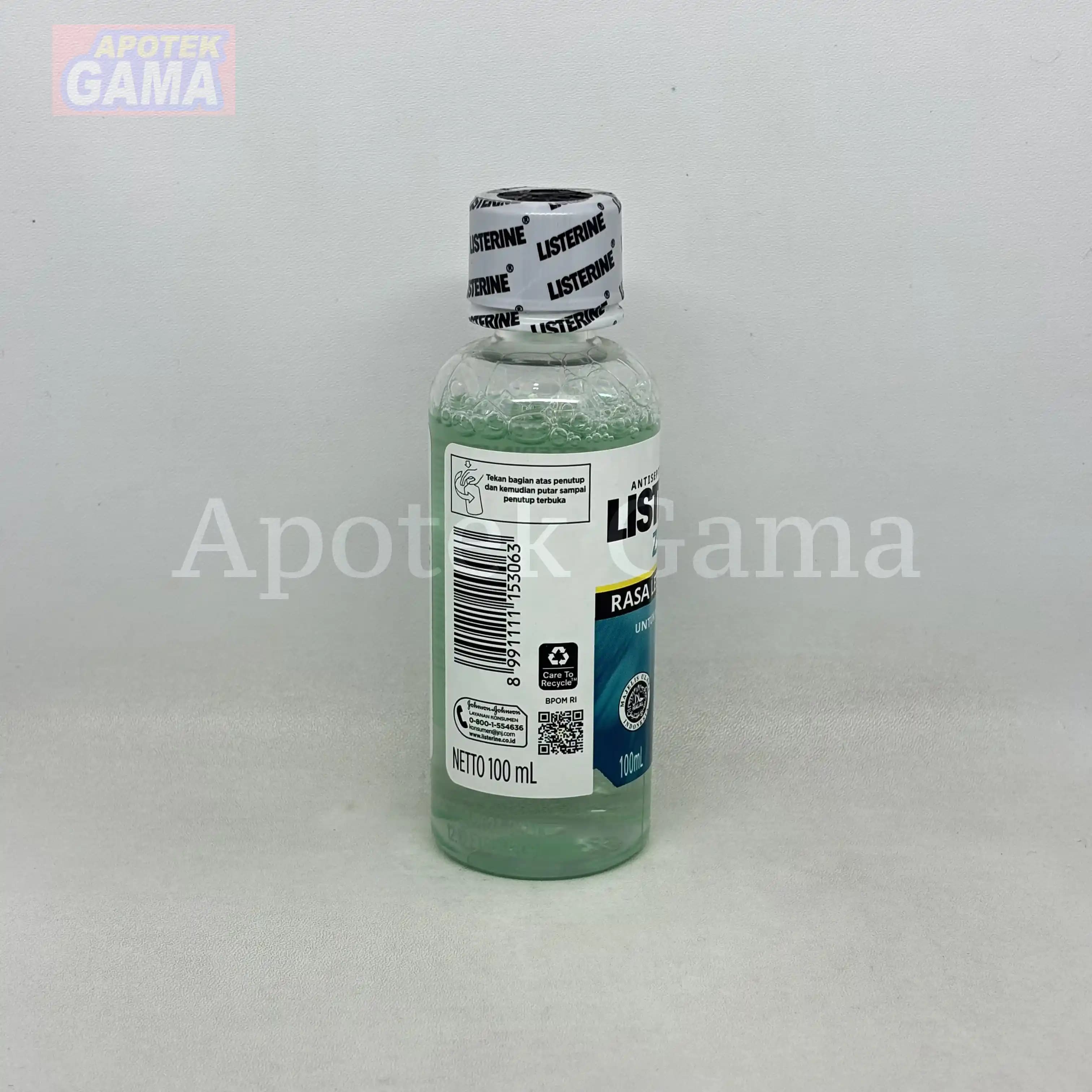 LISTERINE ZERO 100 ML 5