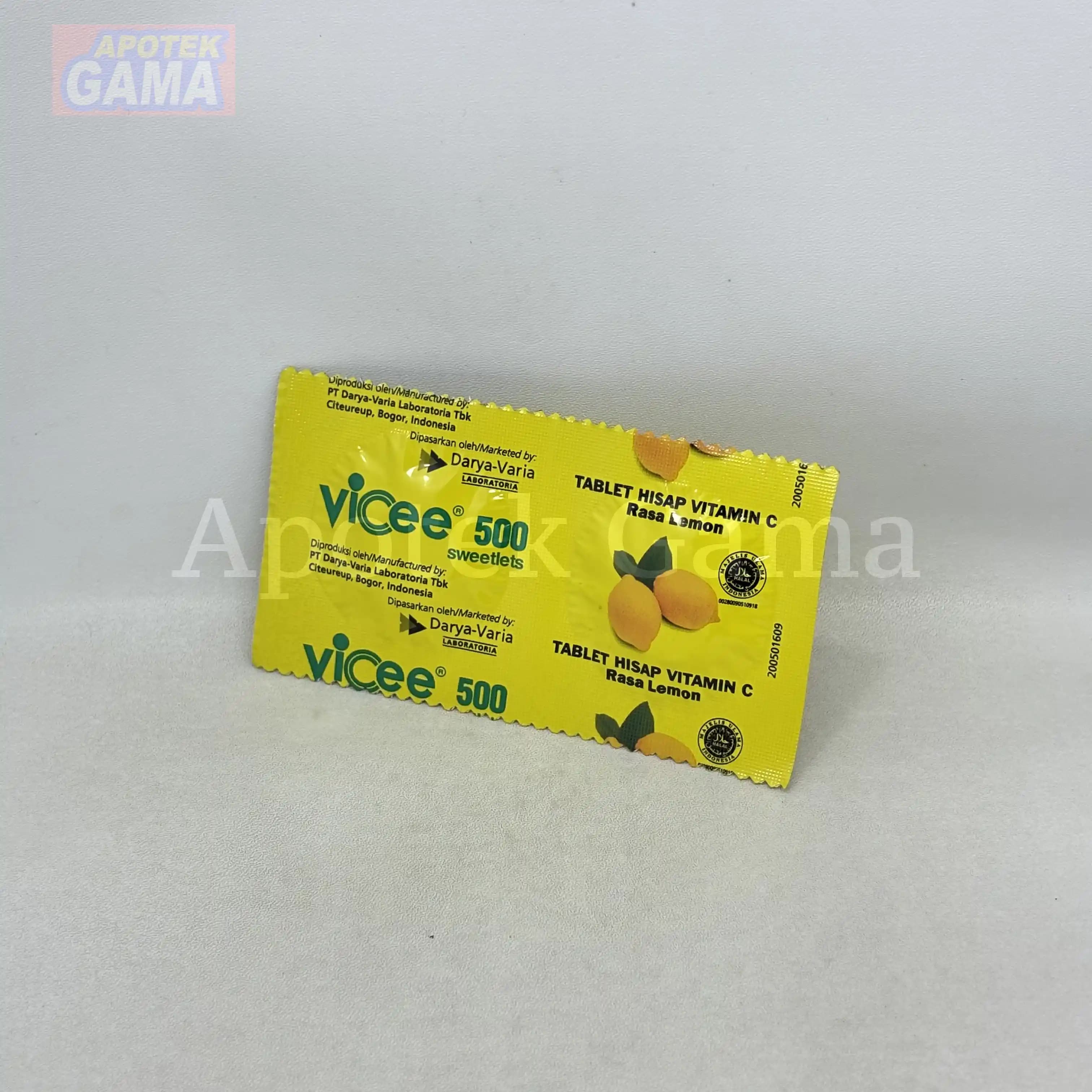 VICEE TAB HISAP LEMON 2S 4