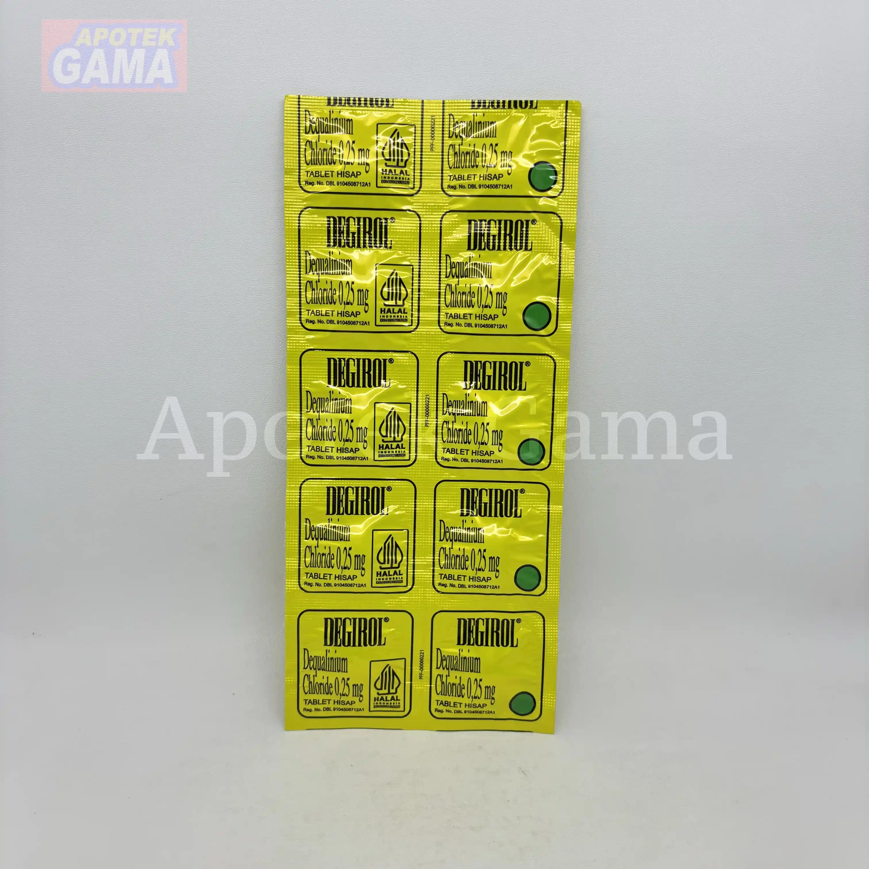 DEGIROL LOZ 100 TAB