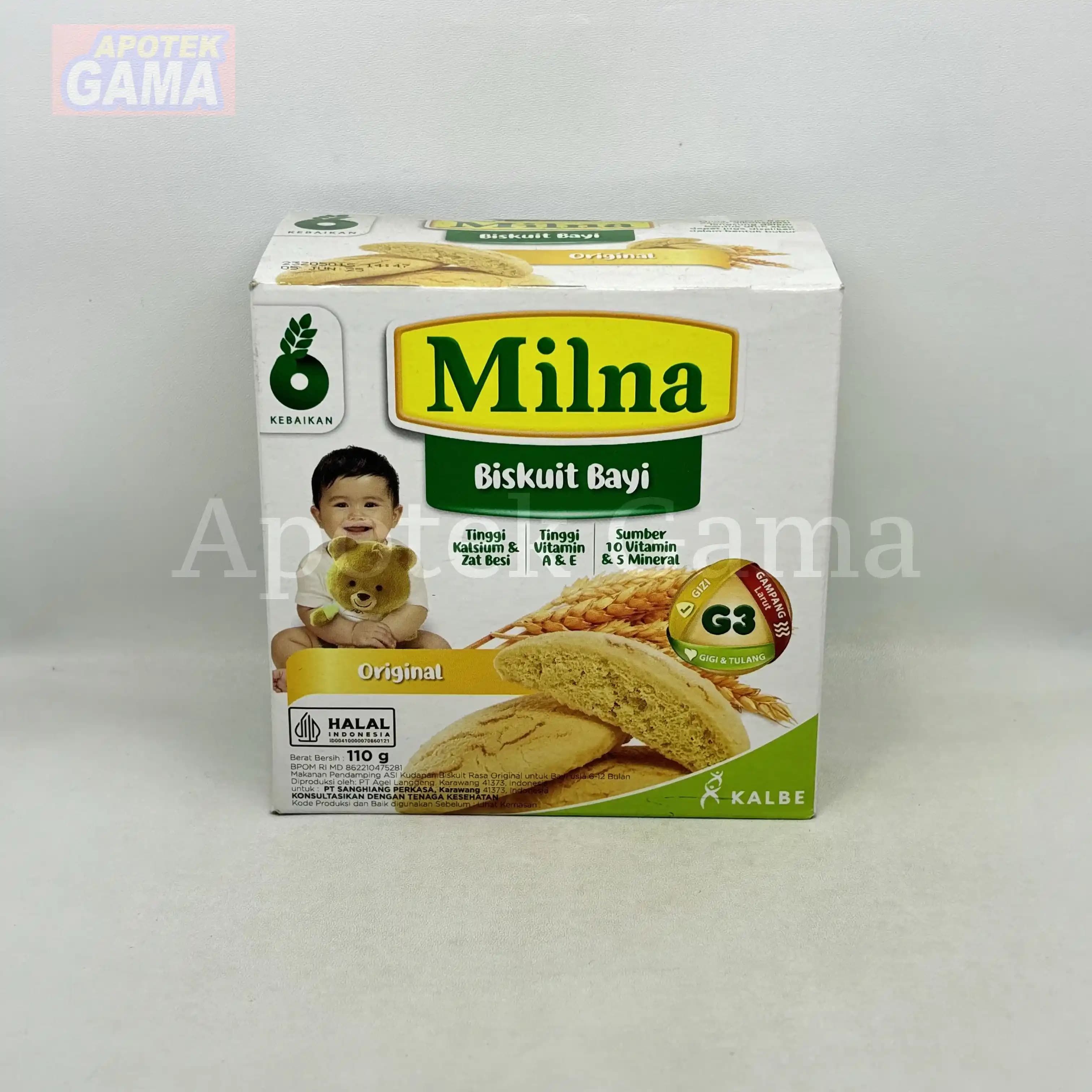 MILNA BISKUIT BAYI 6+ ORIGINAL 130 GR