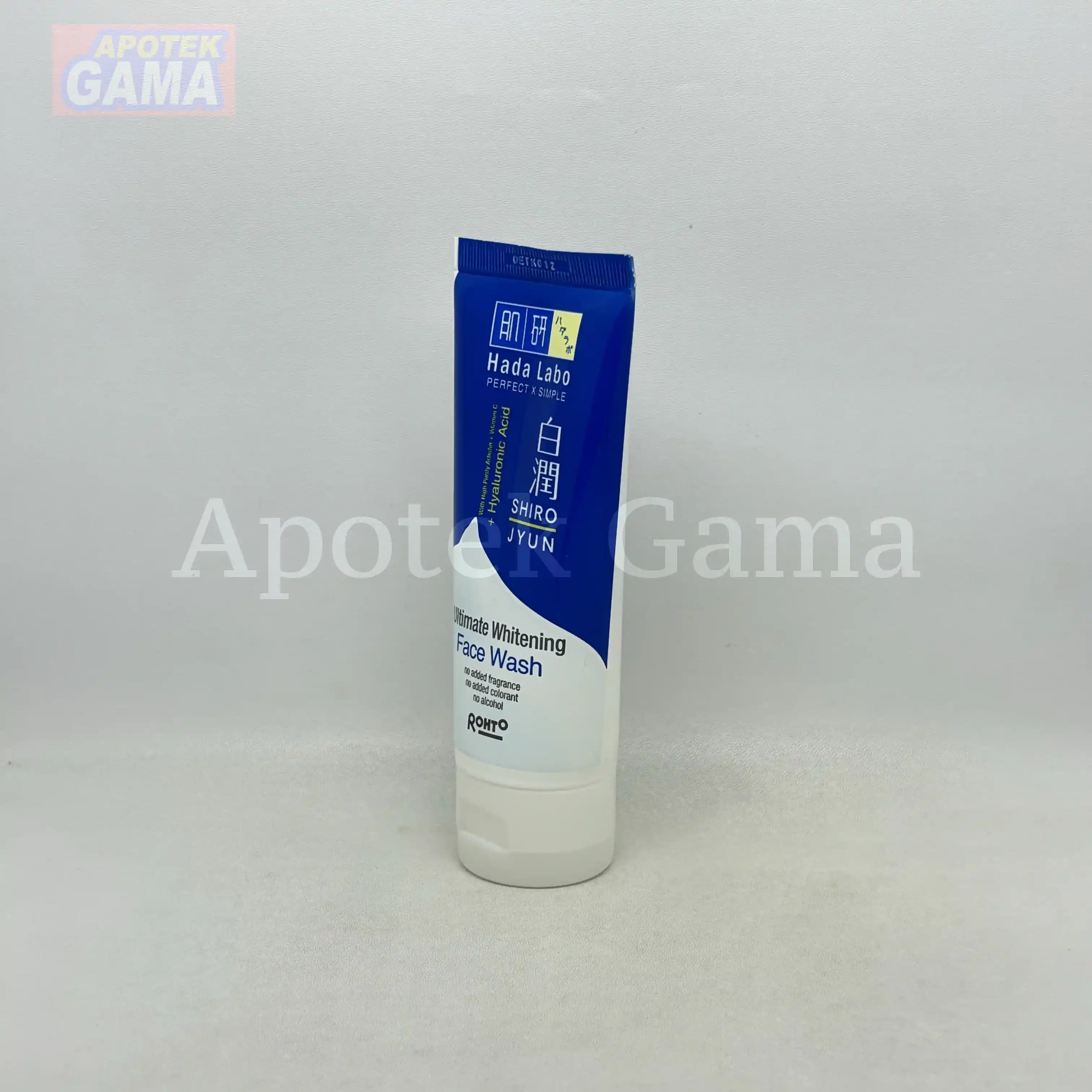 HADA LABO SHIROJYUN ULTIMATE WHITENING FACE WASH 50GR 3