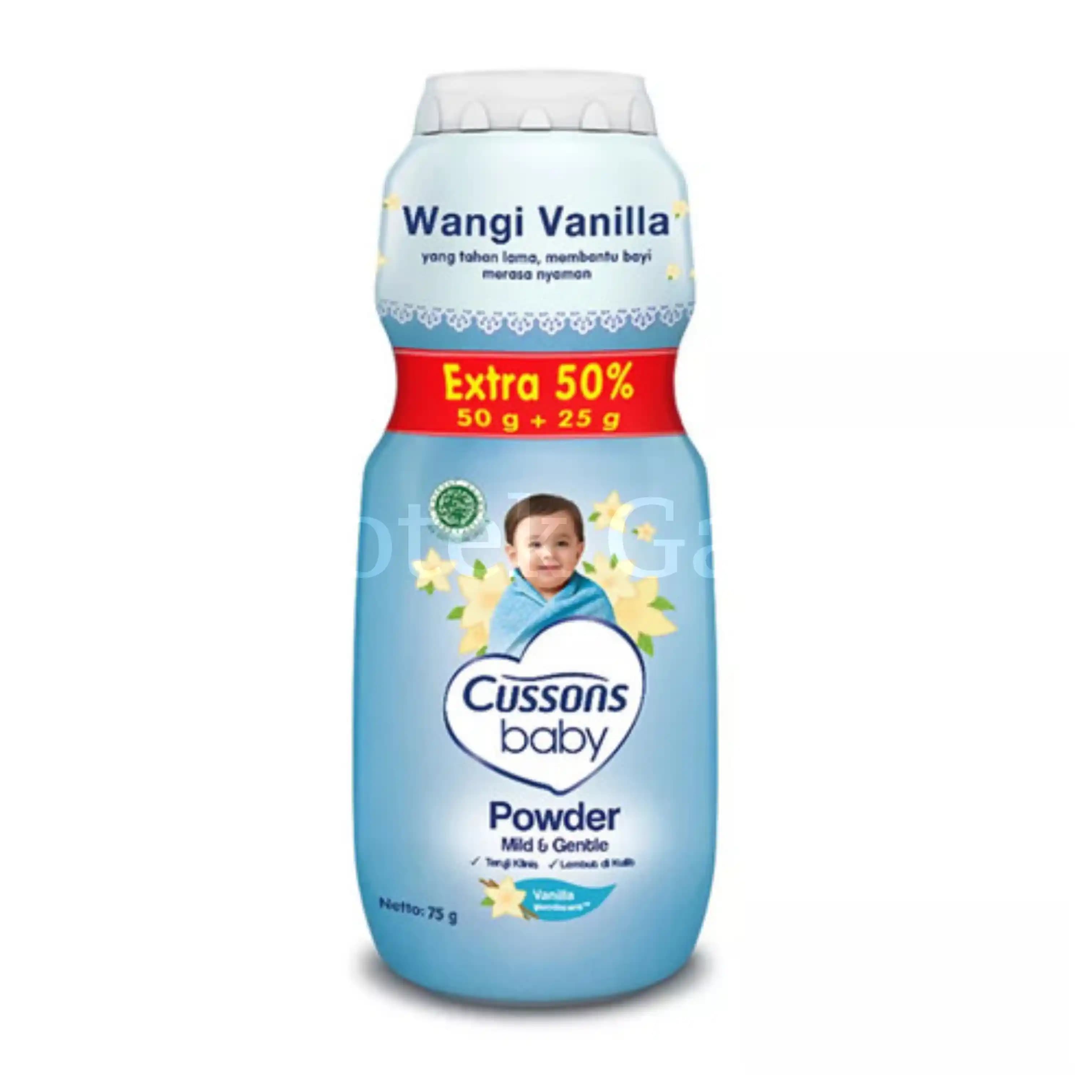 CUSSONS BABY POWDER MILD & GENTLE 50 GR