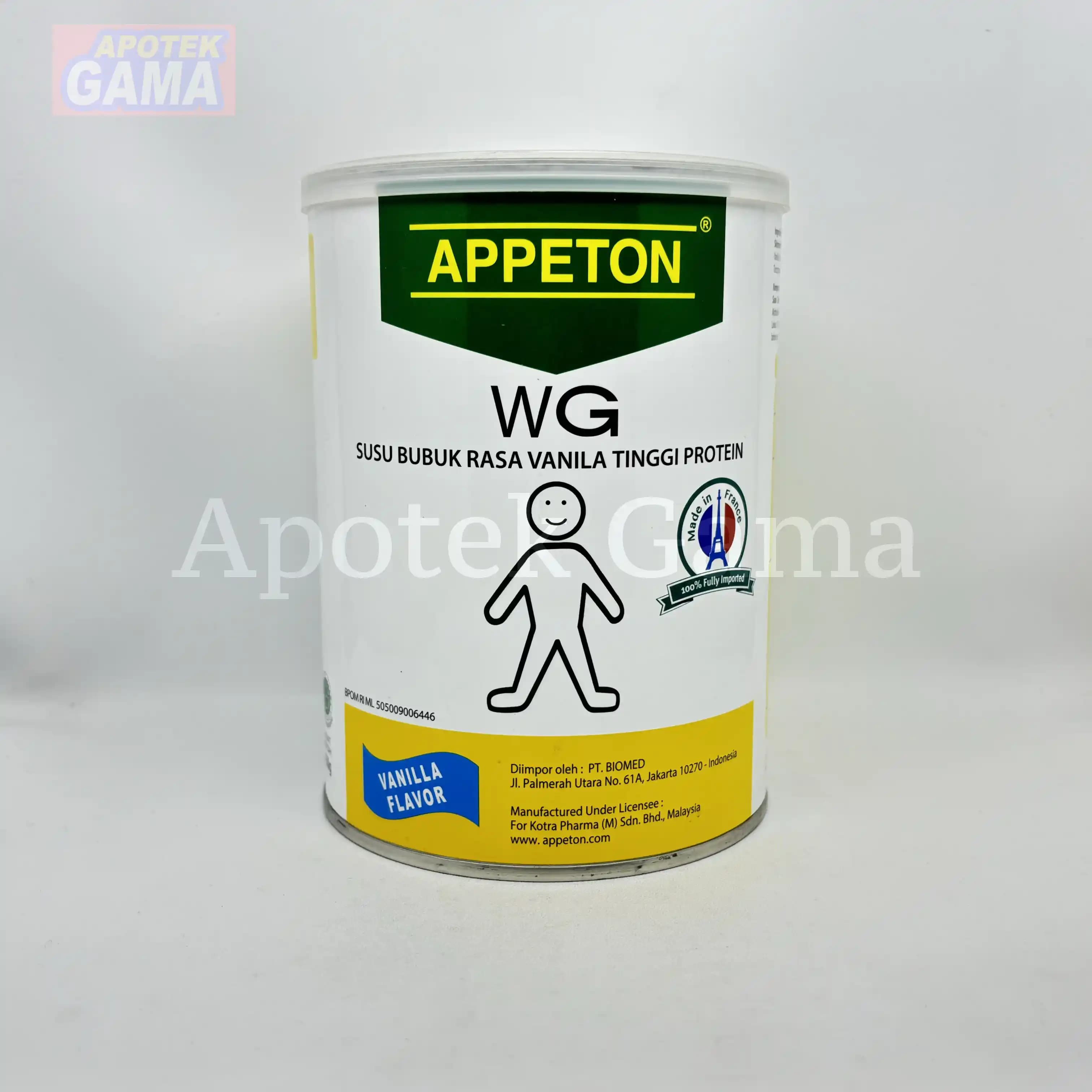 APPETON ADULT VANILA 450G 3