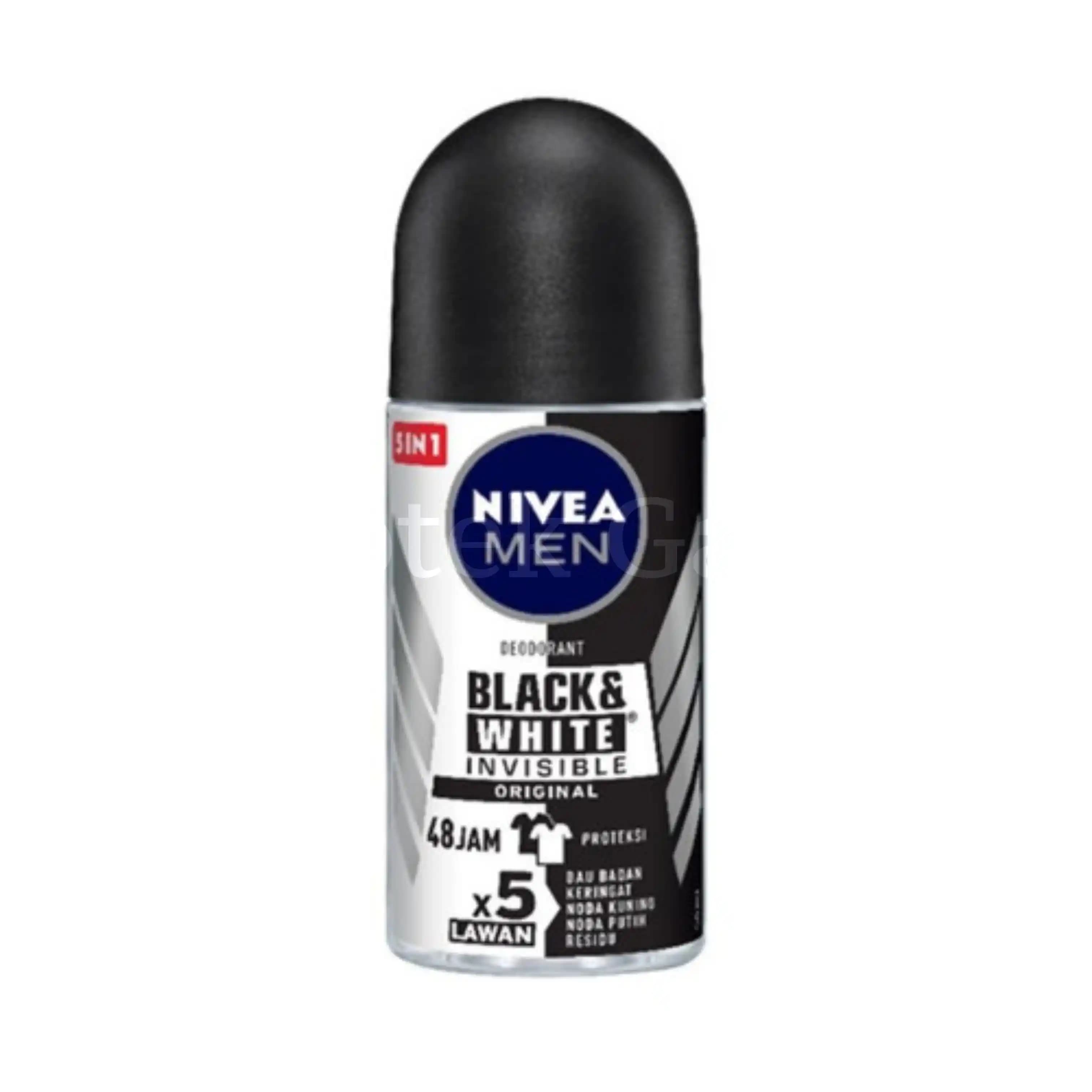 NIVEA DEODORANT INV BLACK&WHITE PWR 25ML 2