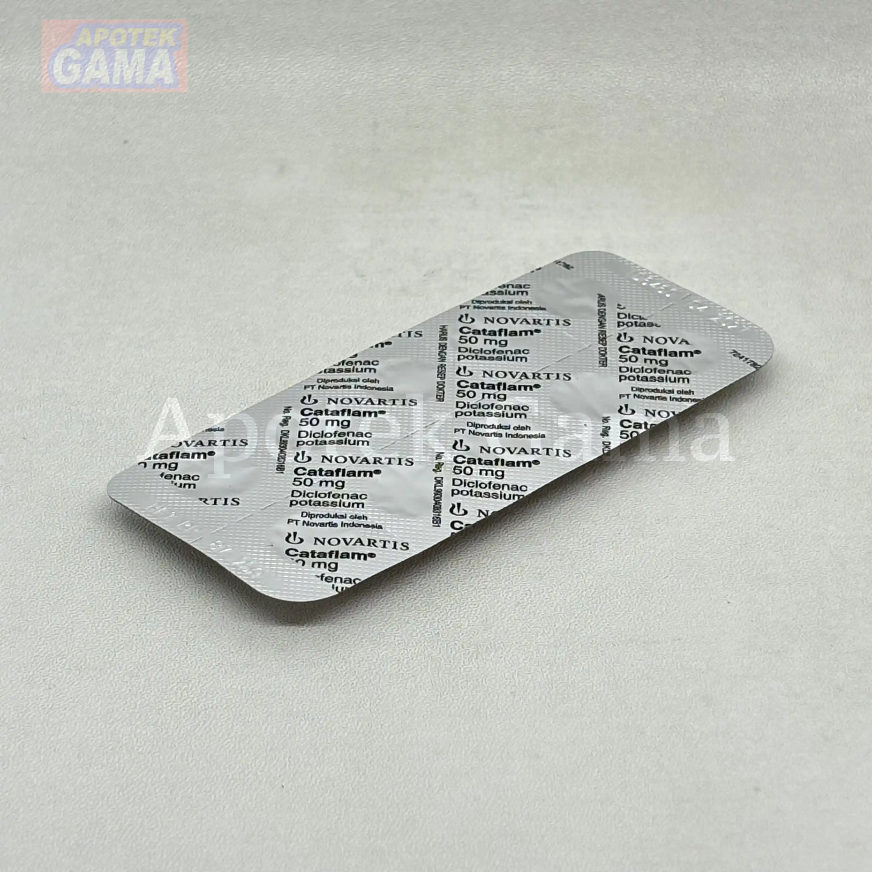 CATAFLAM TAB 50 MG 5