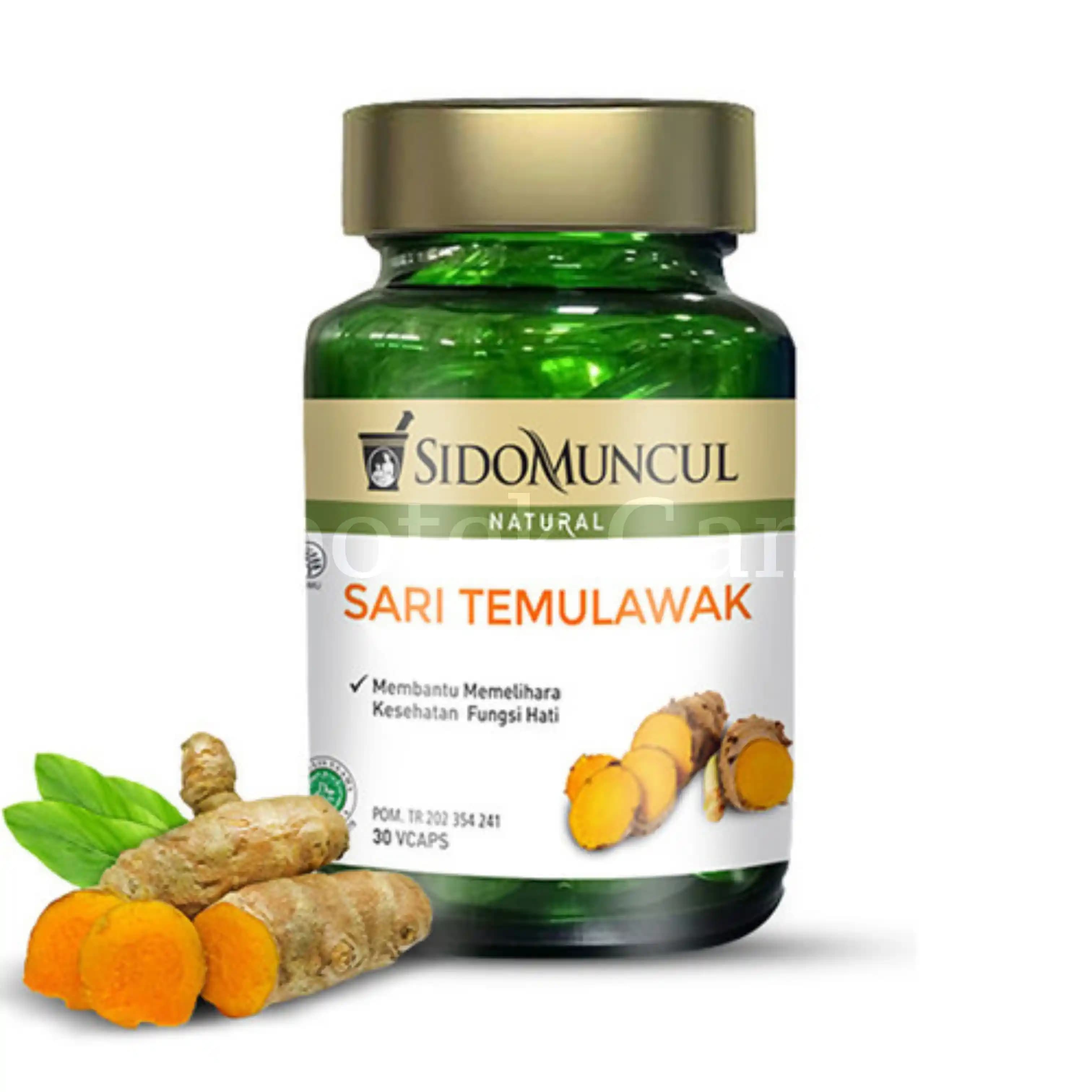SIDOMUNCUL SARI TEMULAWAK 30 CAPS 2
