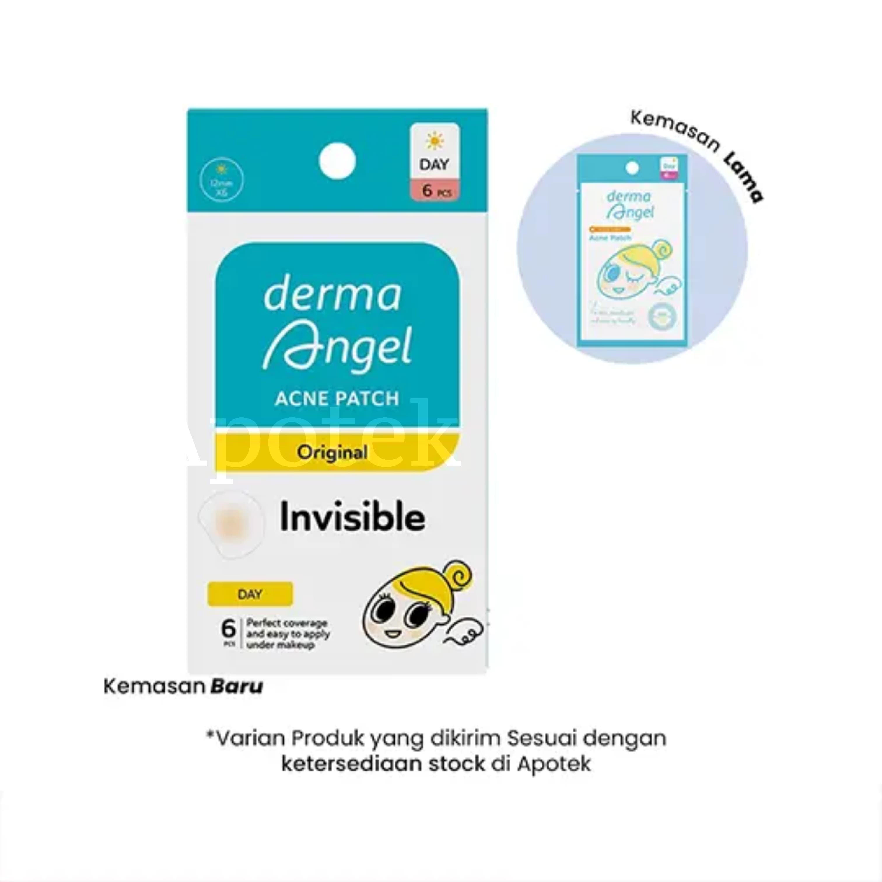 DERMA ANGEL ACNE PATCH DAY 6 PCS