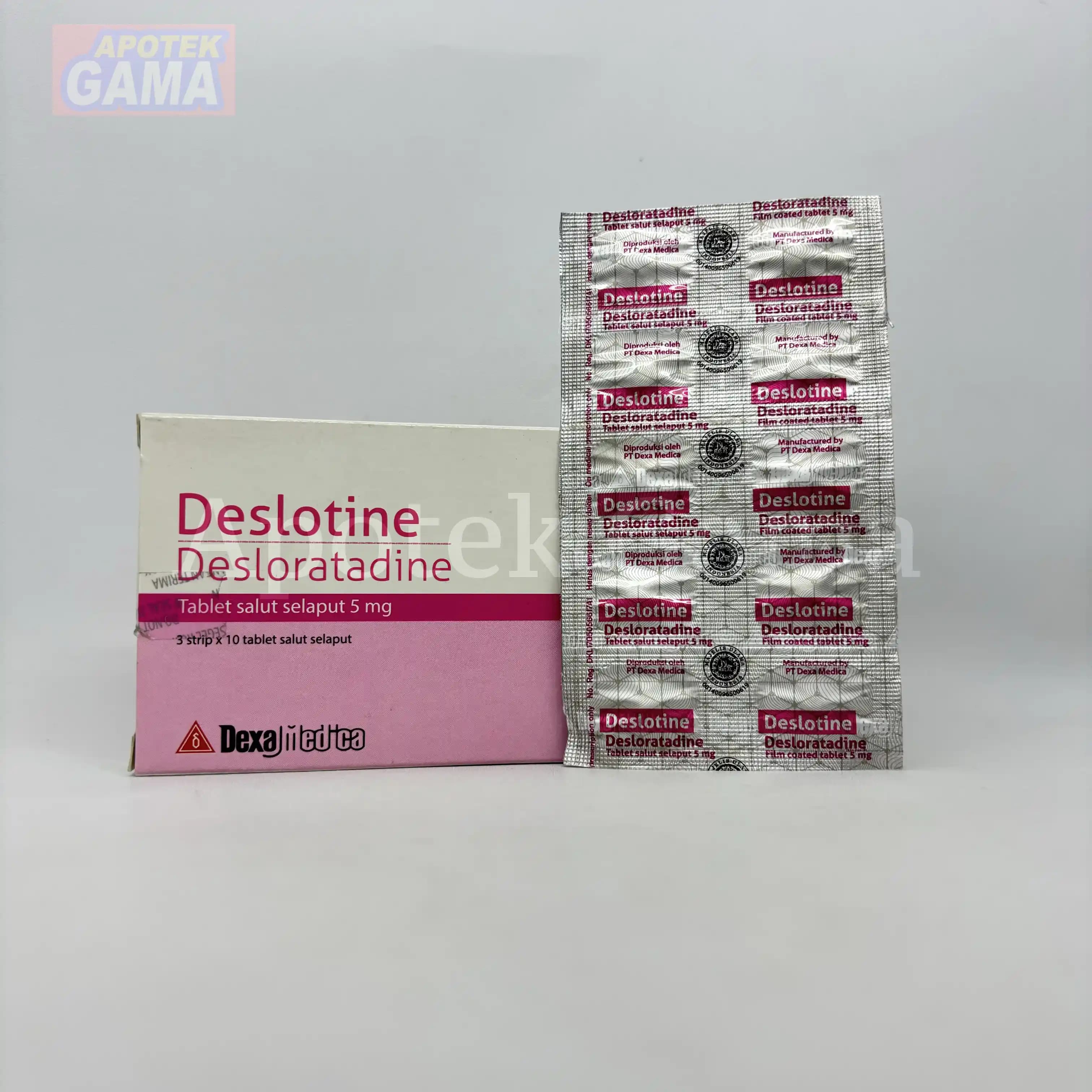 Deslotine tablet 5 mg