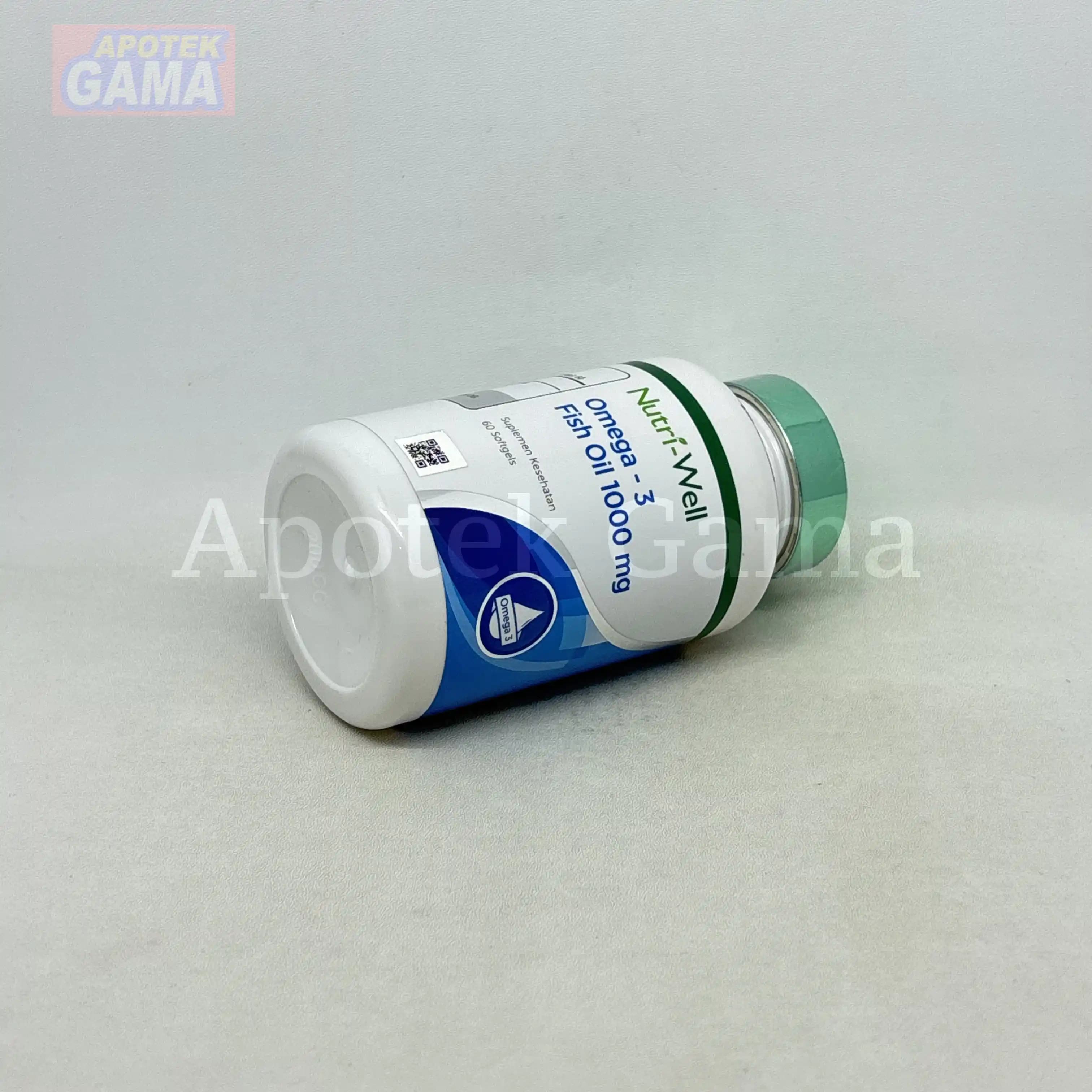 NUTRIWELL OMEGA 3 FISH OIL 60 SOFTGELS 3