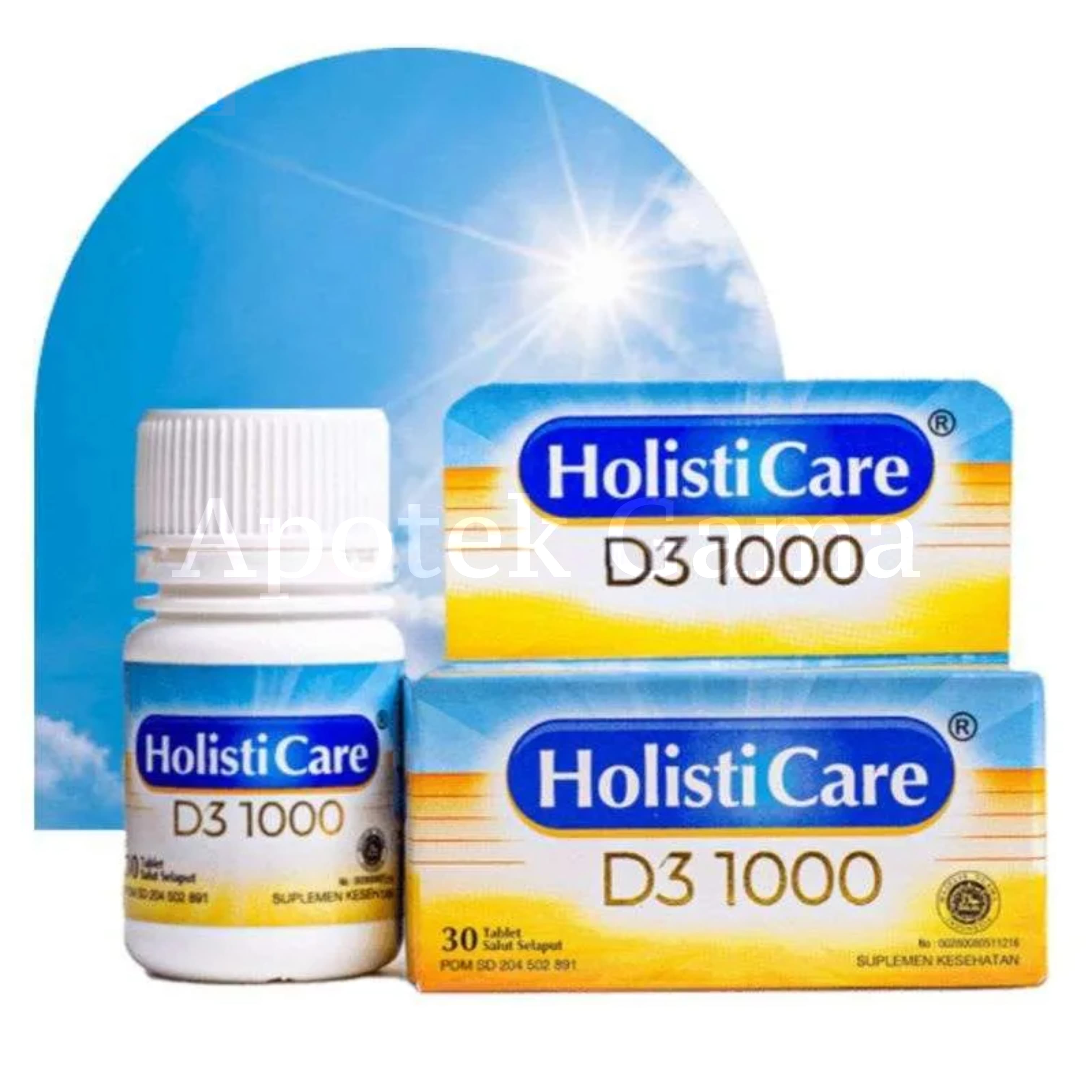 HOLISTI CARE D3 1000 30S