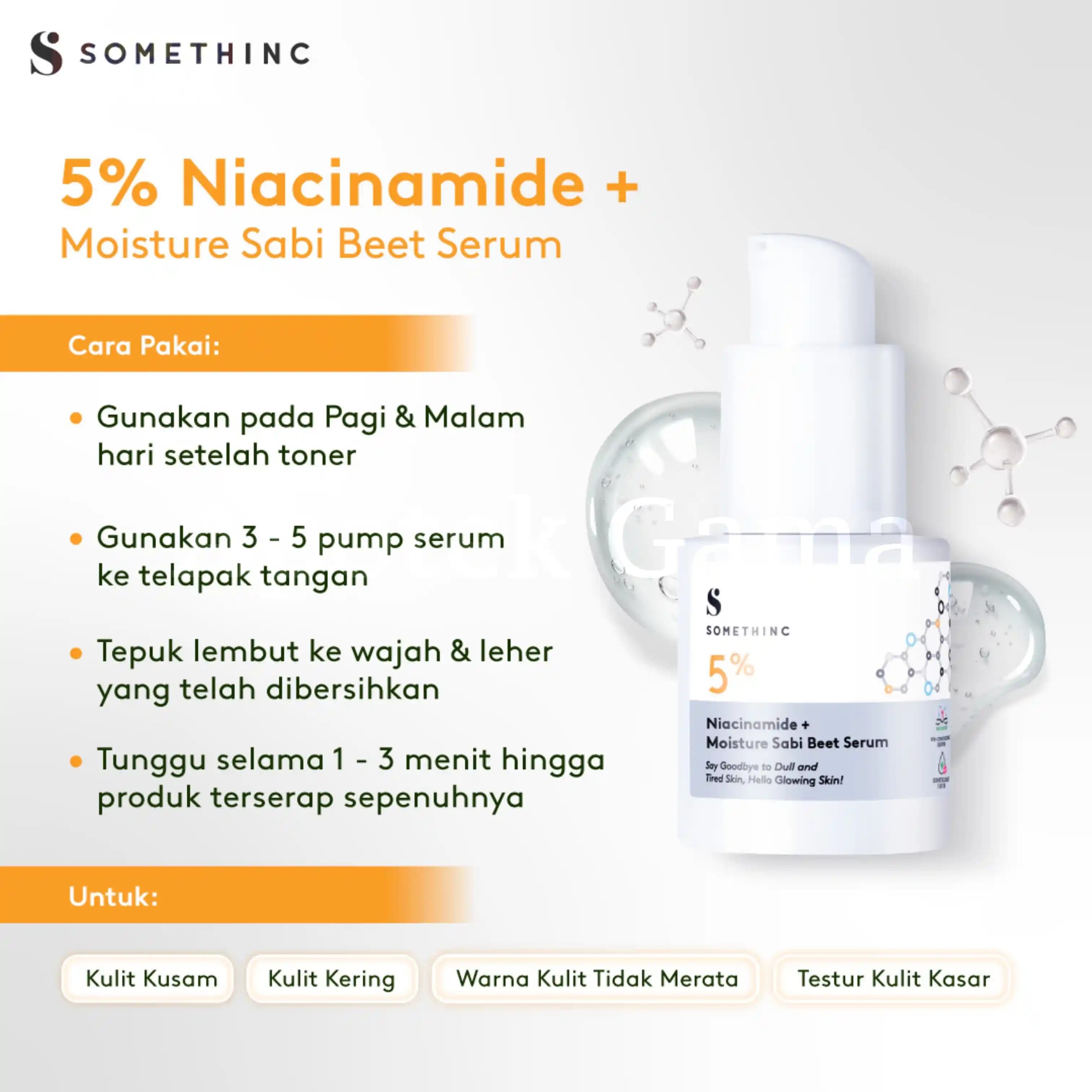SOMETHINC 5% NIACINAMIDE + MOISTURE SABI BEET SERUM 20ML