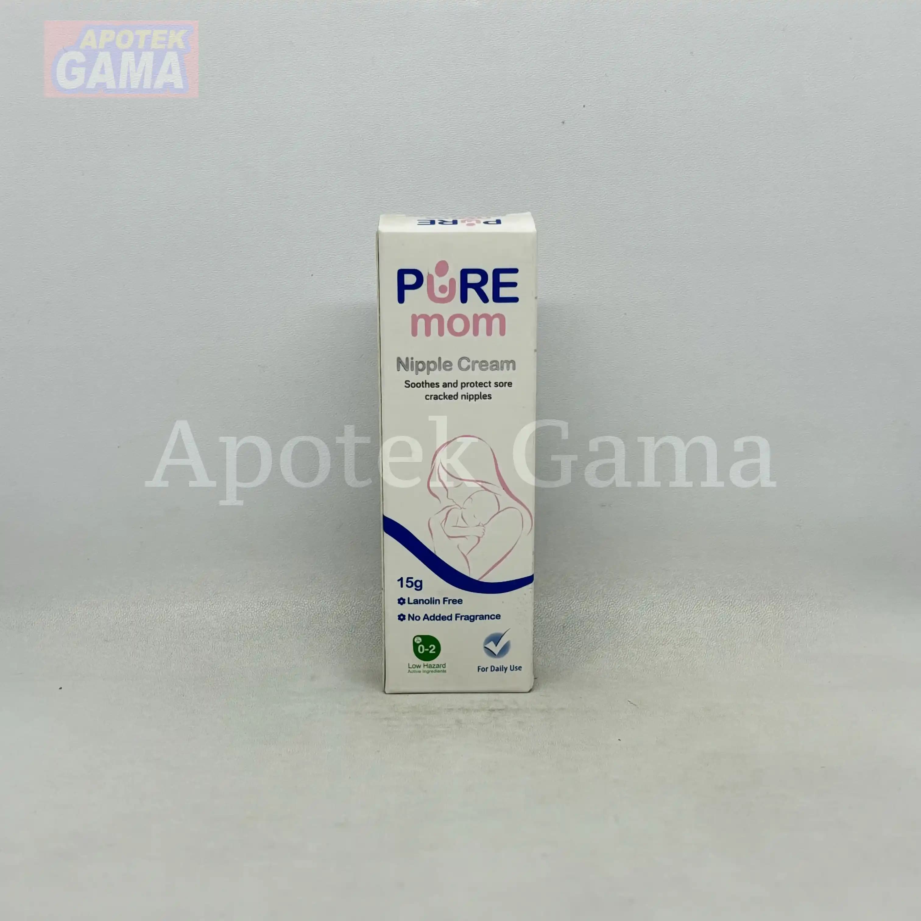 PURE MOM NIPPLE CREAM 15GR