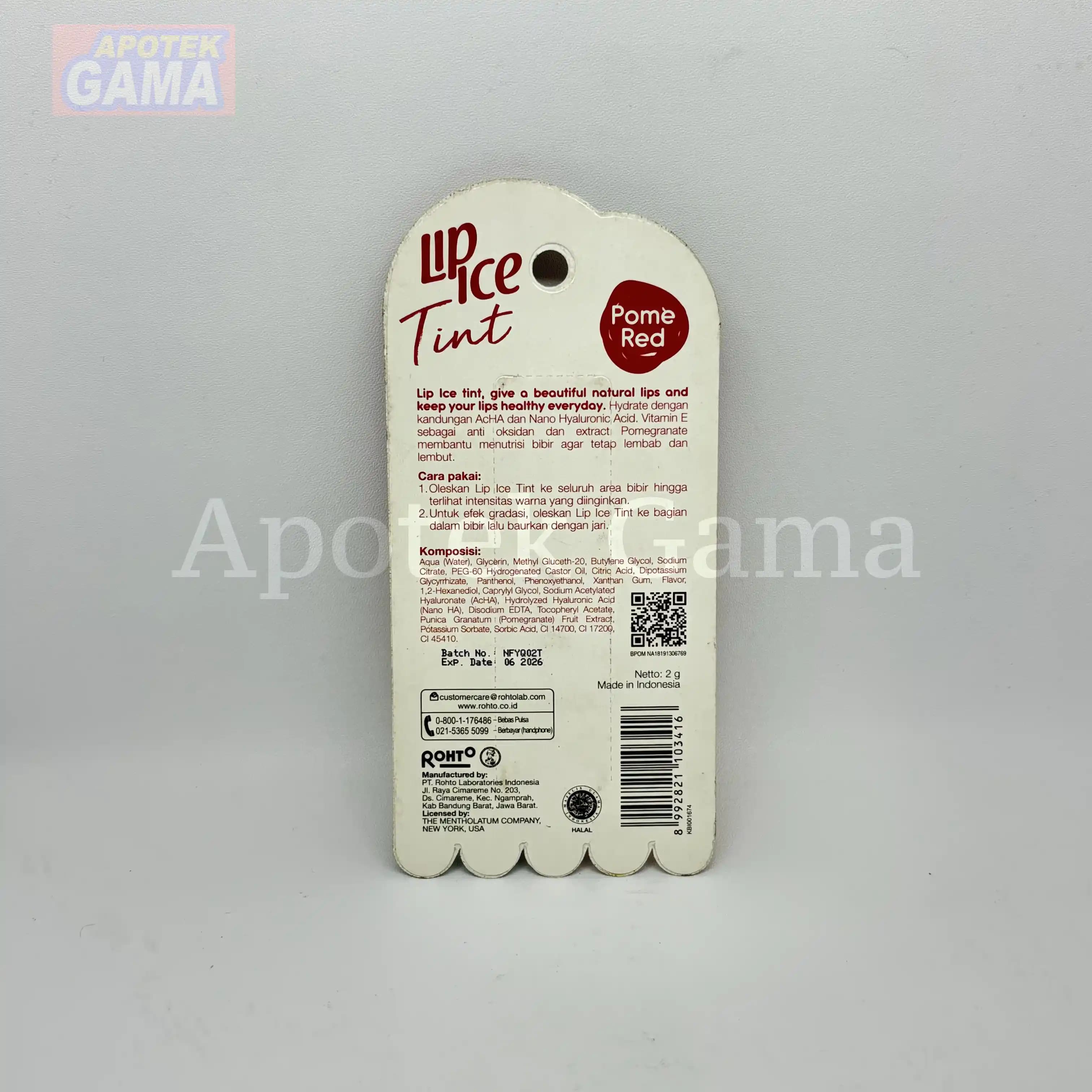 ACNES LIP ICE TINT POME RED 6