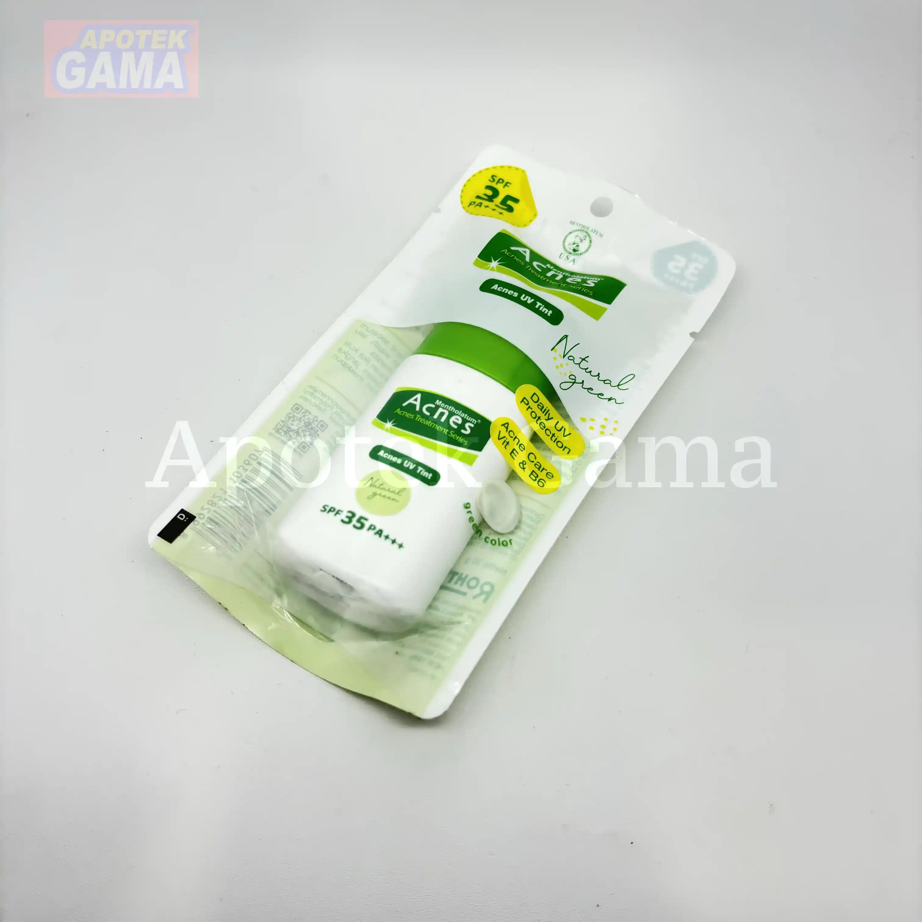 ACNES UV TINT NATURAL GREEN SPF 35PA+  30GR 3