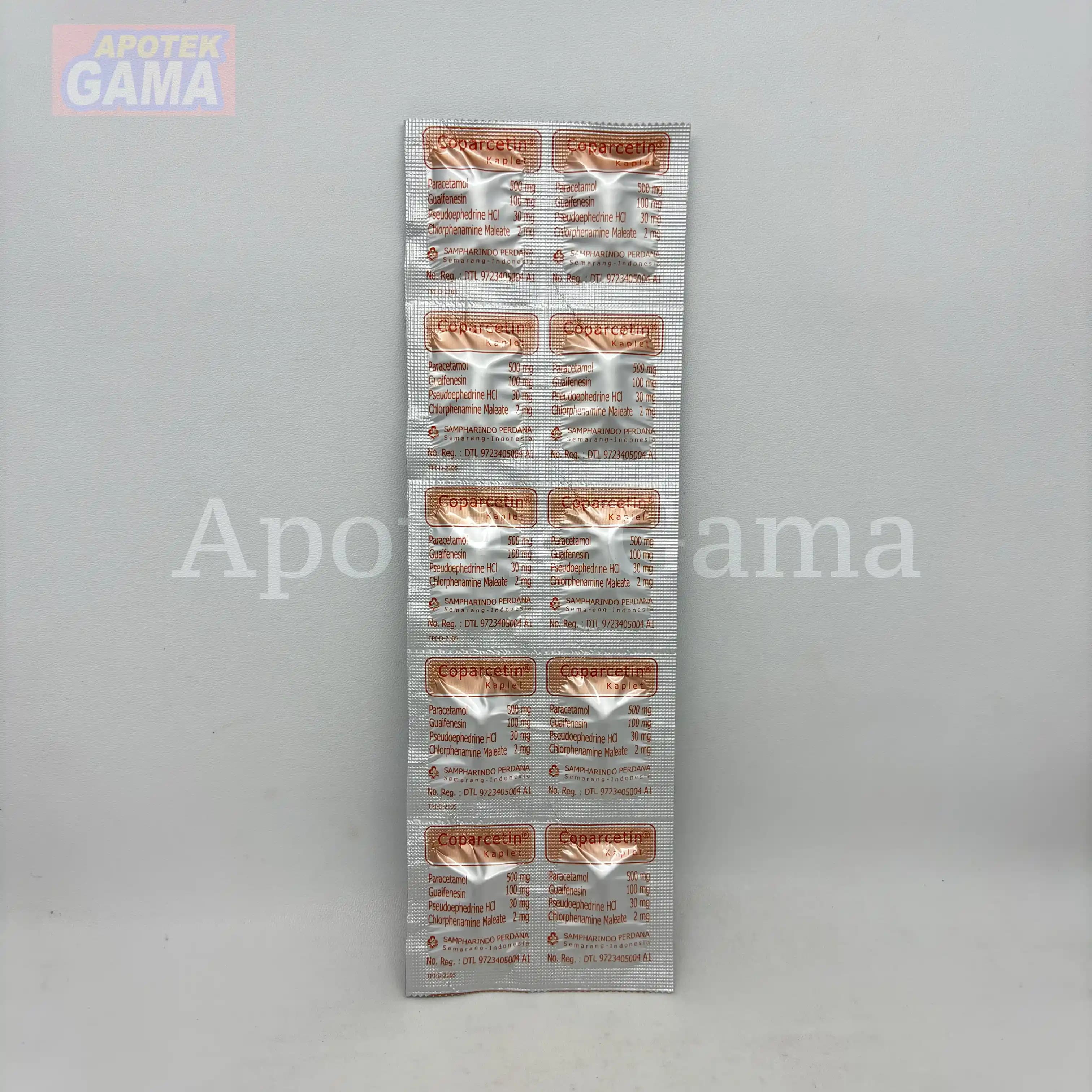 COPARCETIN TAB/100