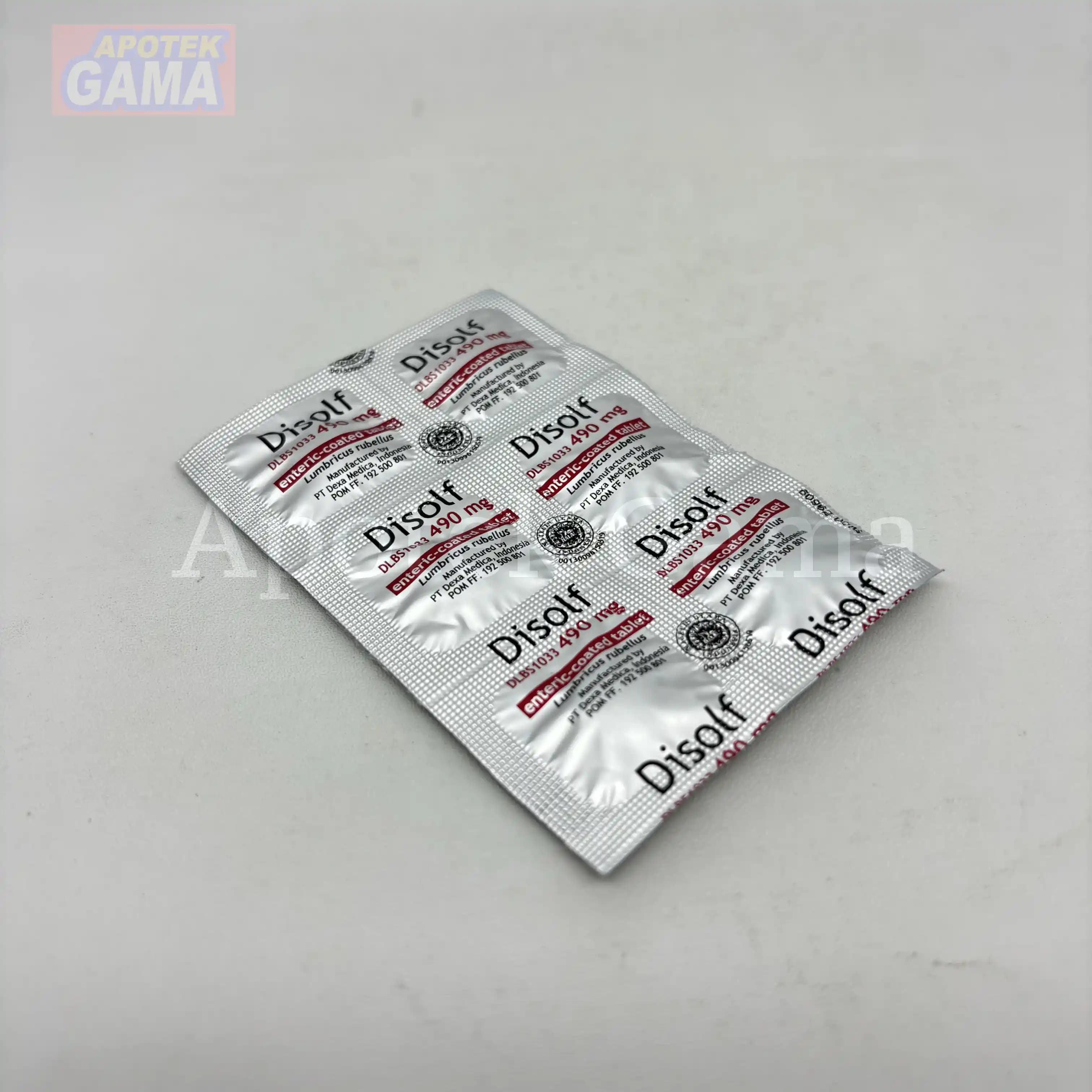 DISOLF 490 MG 3