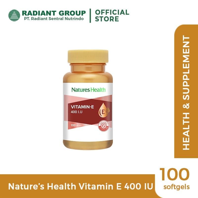 NATURES VITAMIN E 400 IU ISI 100 2