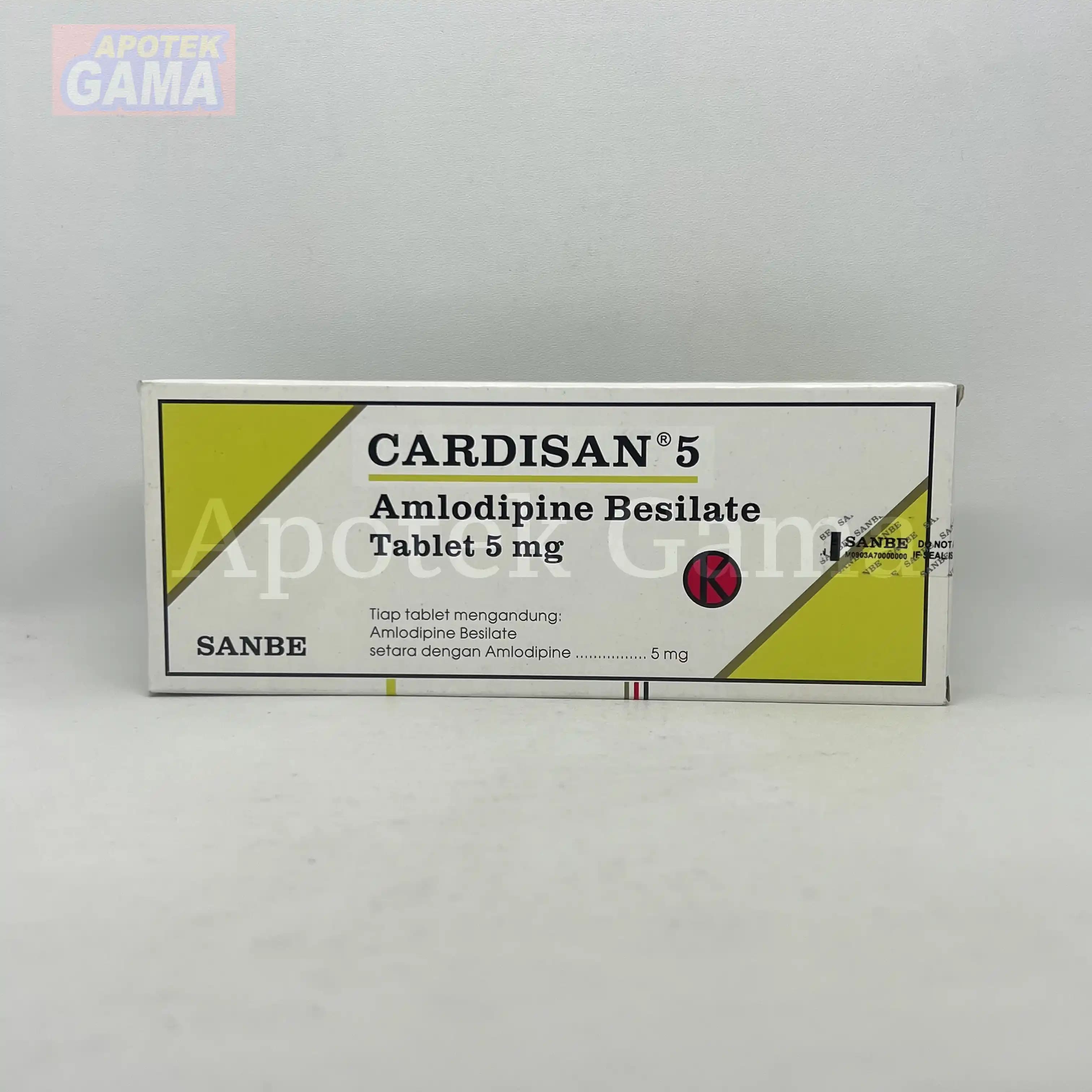 CARDISAN TAB 5 MG 2