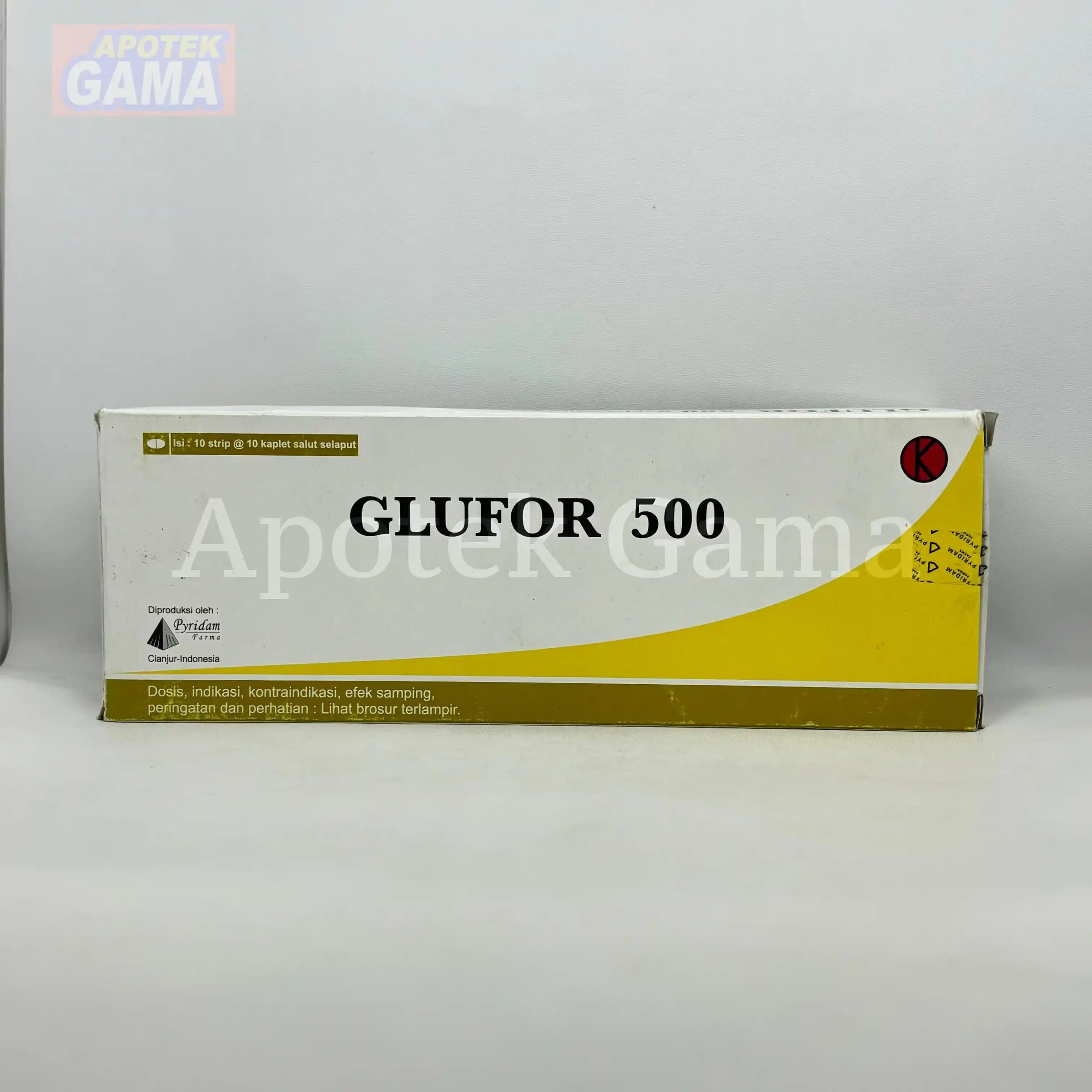 GLUFOR 500MG 5