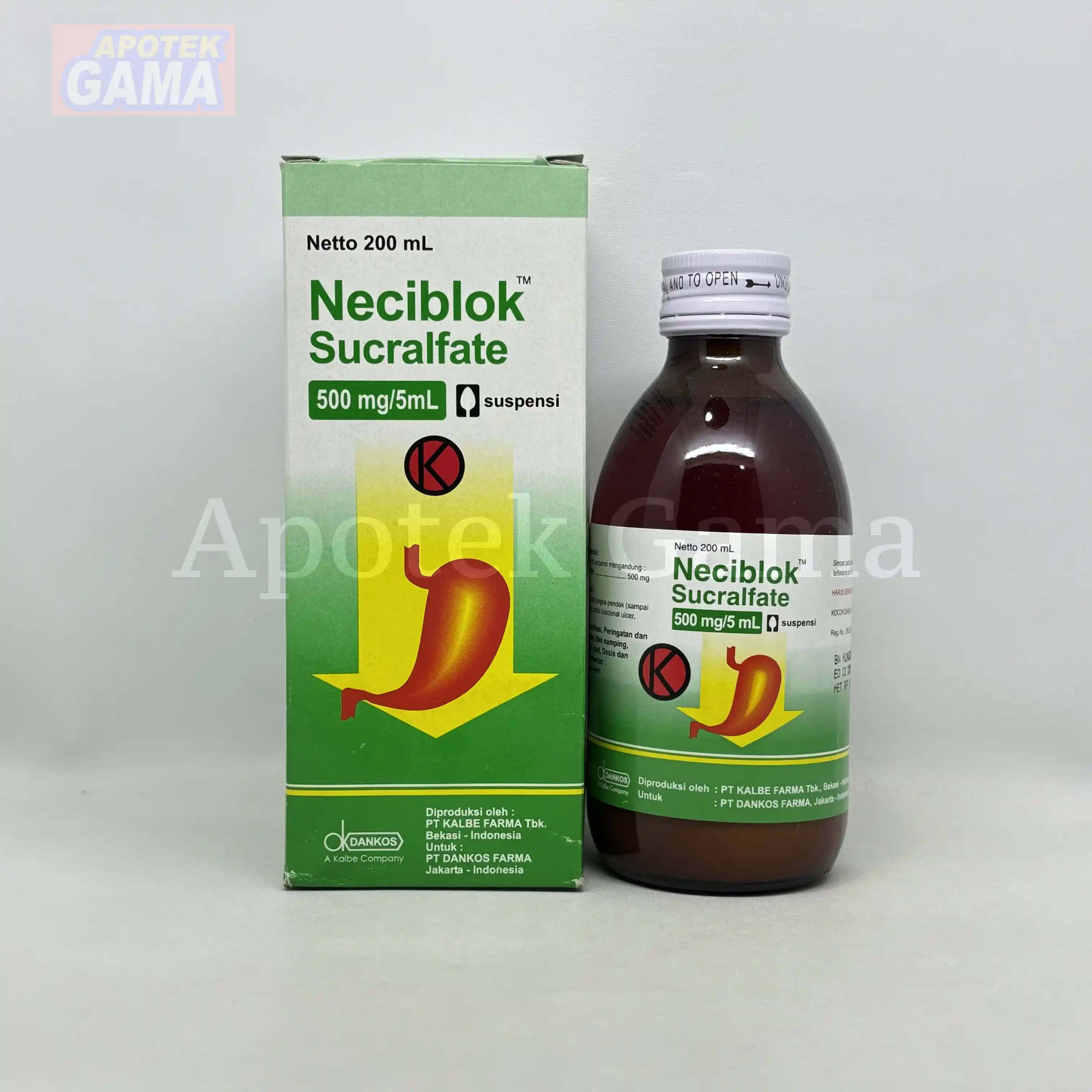 NECIBLOK 500MG/5ML SIRUP 200 ML 4