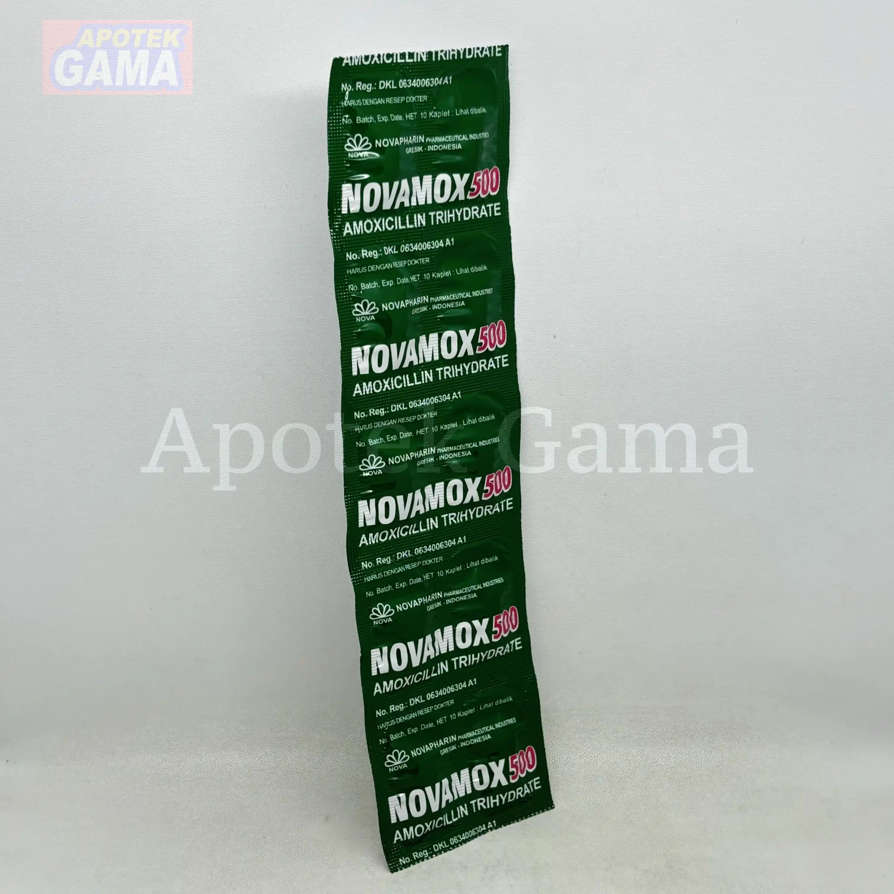 NOVAMOX KAP 500MG