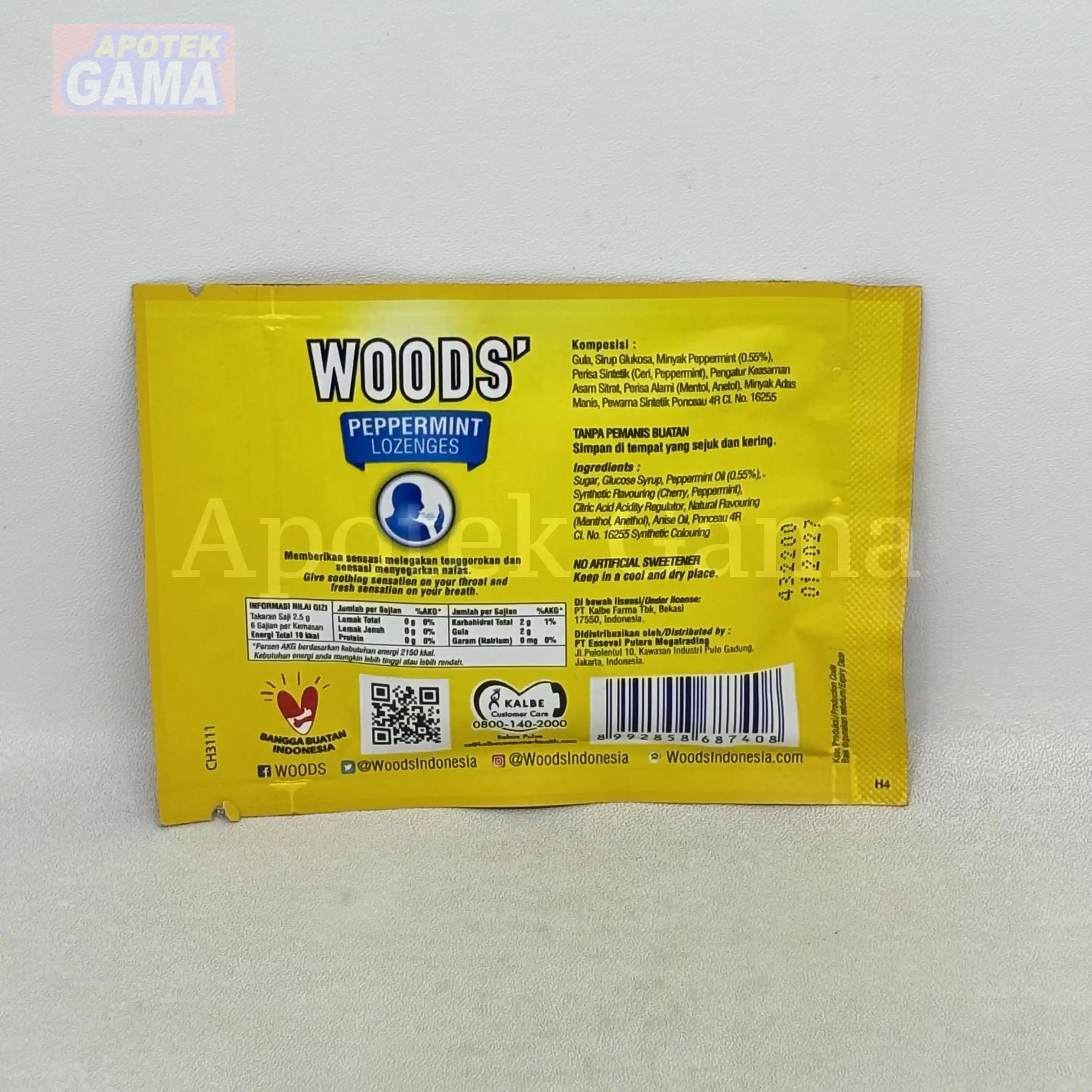 WOODS PEPPERMINT LOZ CHERRY 2