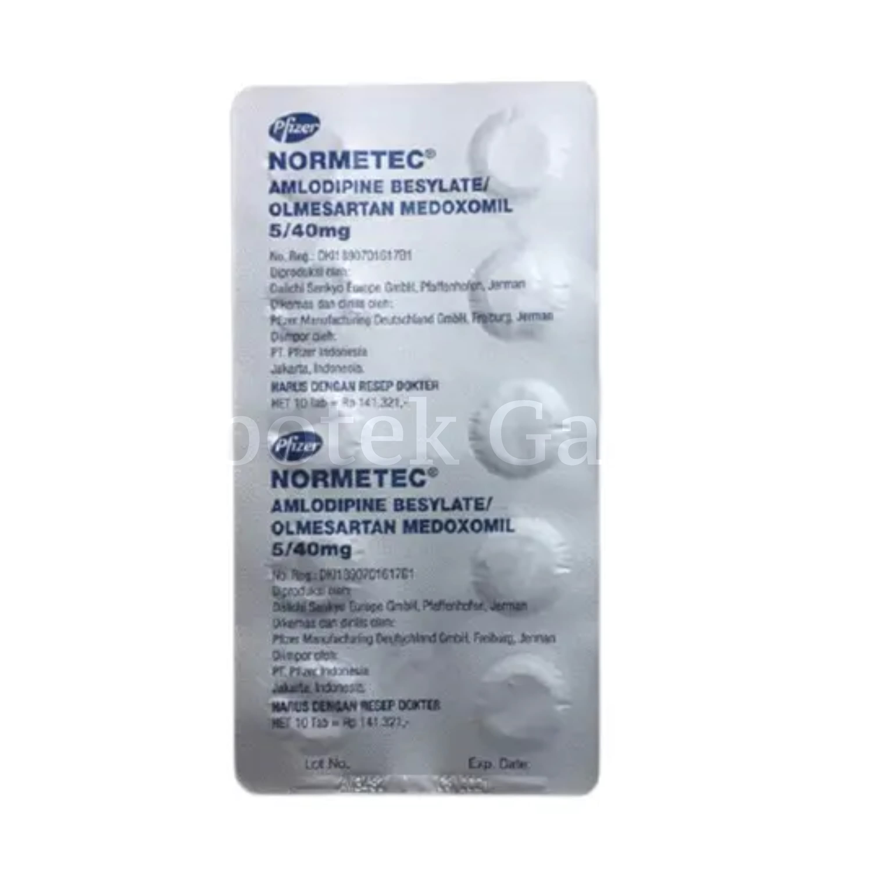 NORMETEC 5MG/40MG