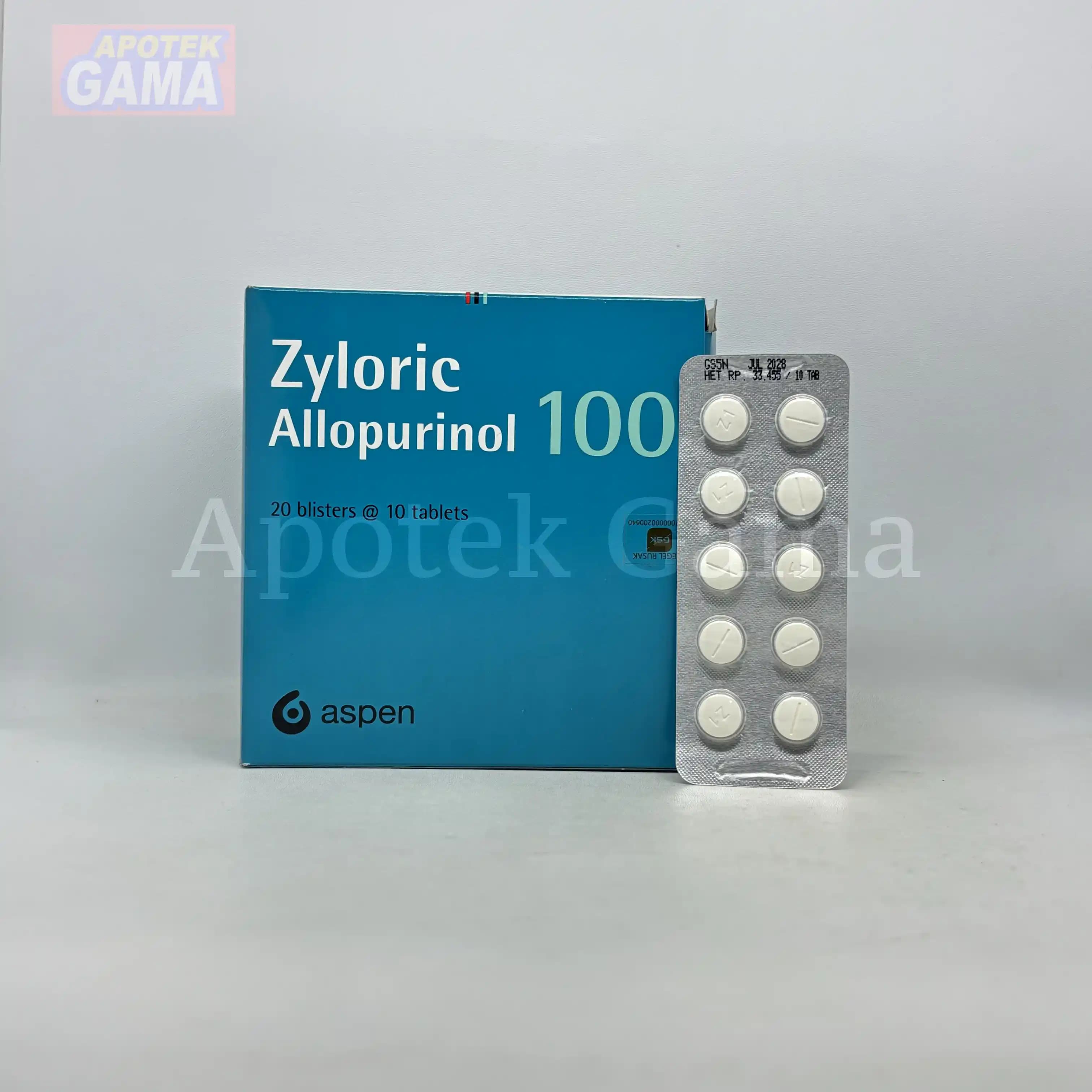 ZYLORIC TAB 100 4
