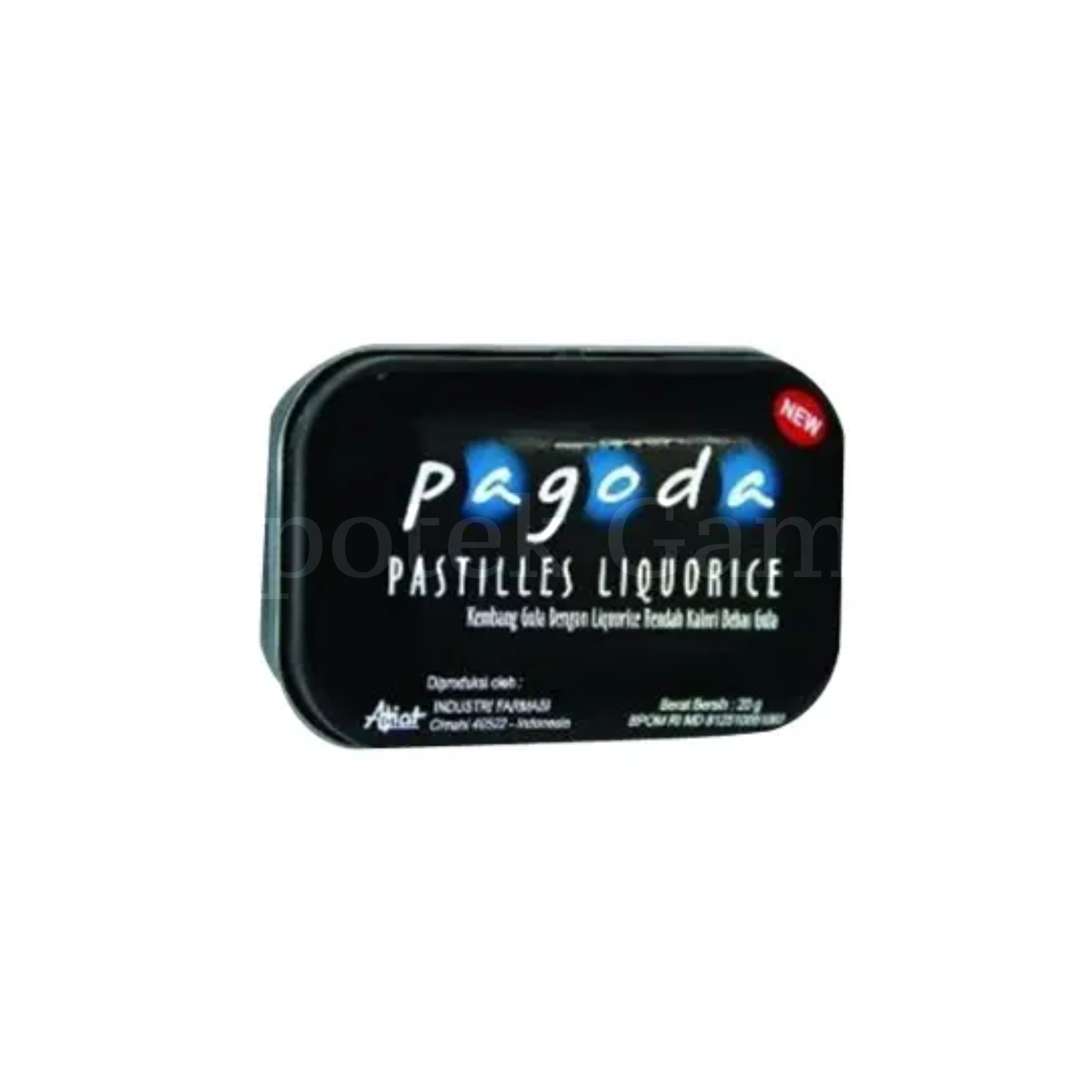 PAGODA PASTILES LIQOURICE 2