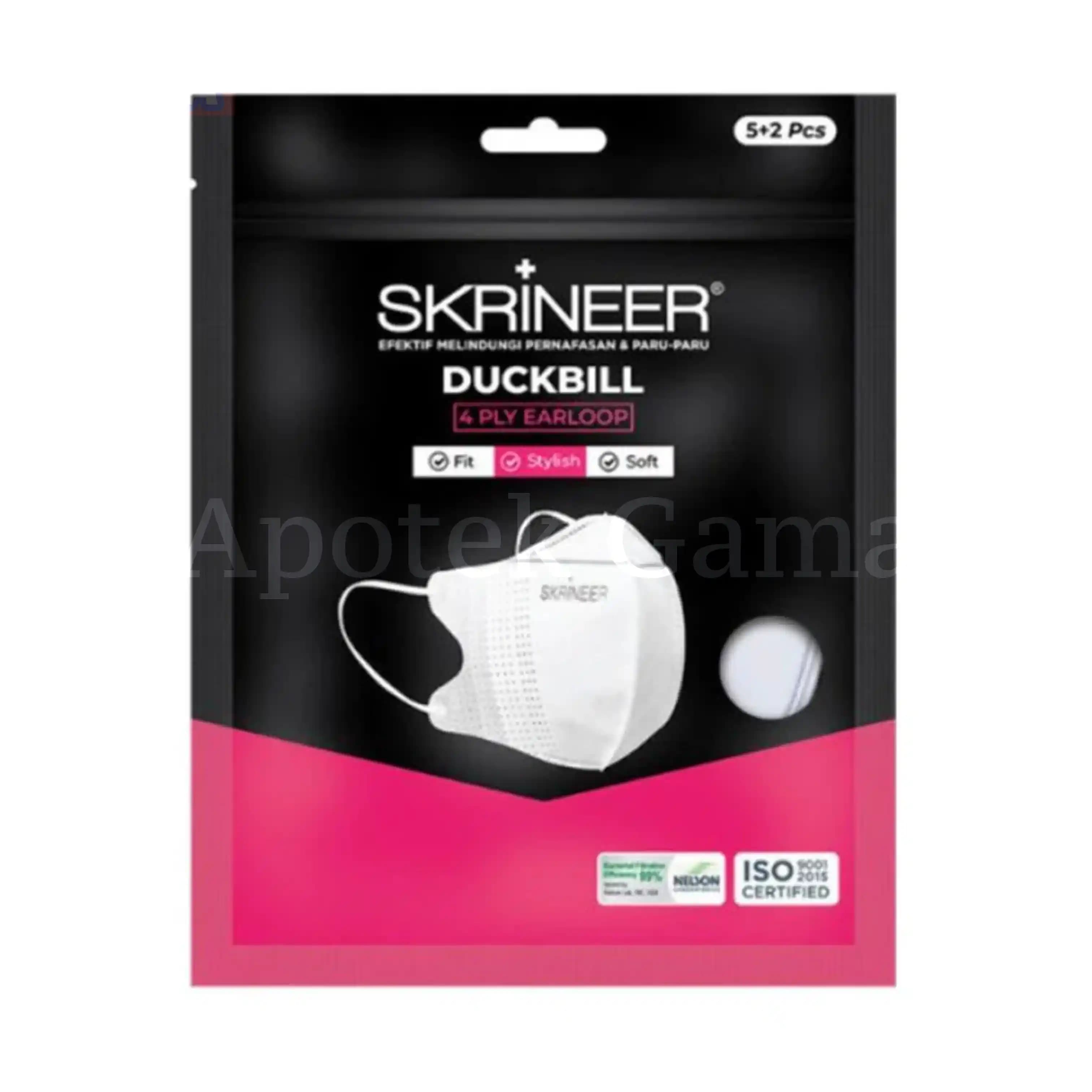 SKRINEER DUCKBILL HITAM