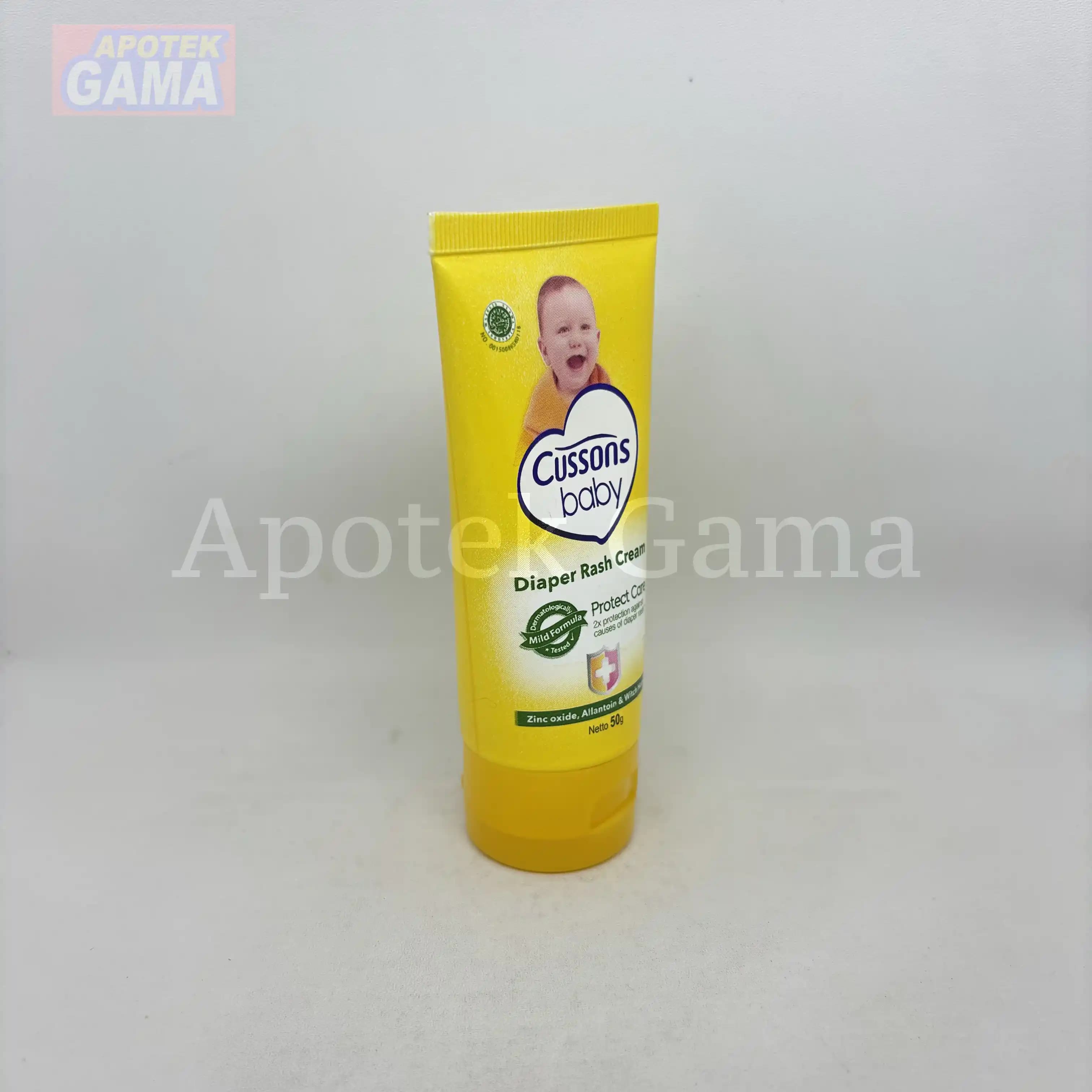 CUSSONS BABY DIAPER RASH CREAM PROTECT CARE 50 GR 2