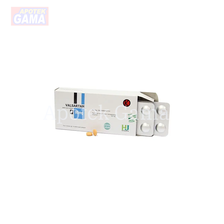 VALSARTAN TAB 80 MG 30 HJ