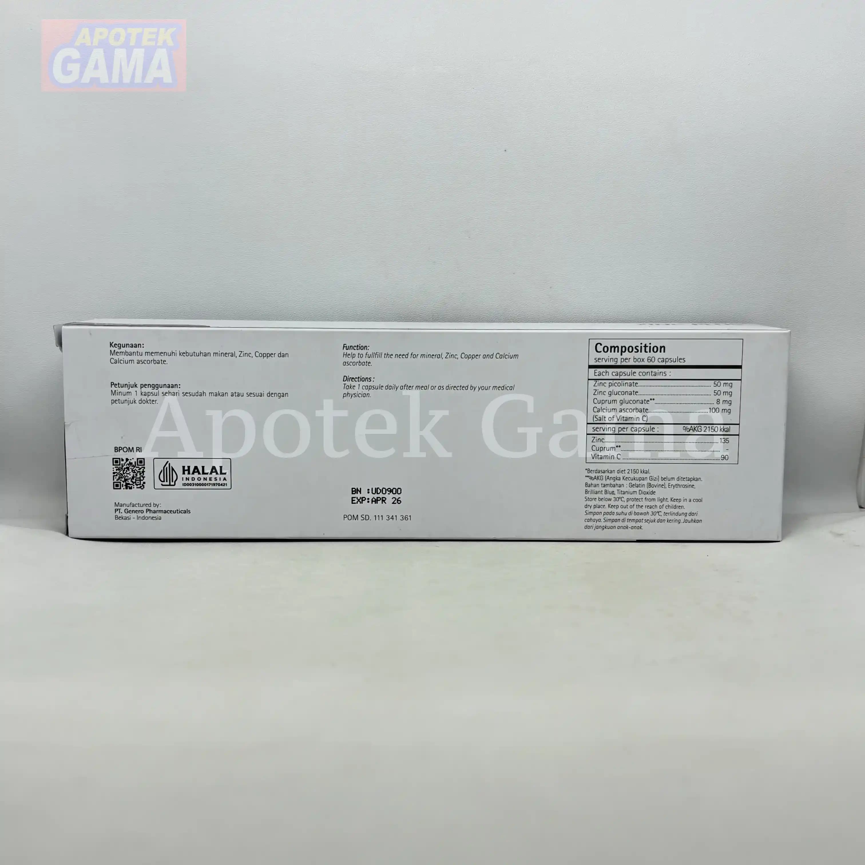 ZINC PLUS KAP 3