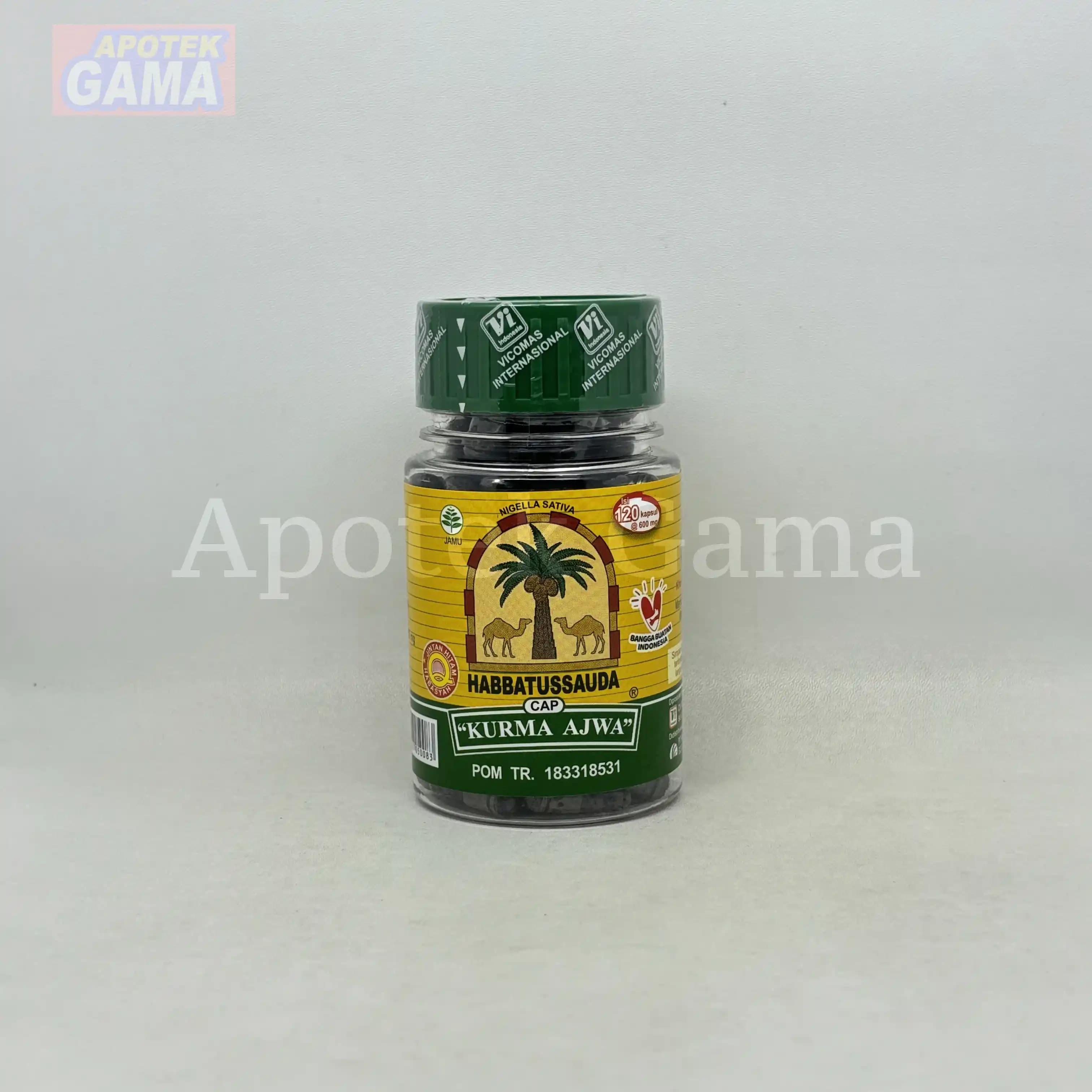 HABBATUSSAUDA KURMA AJWA 120KAP  2