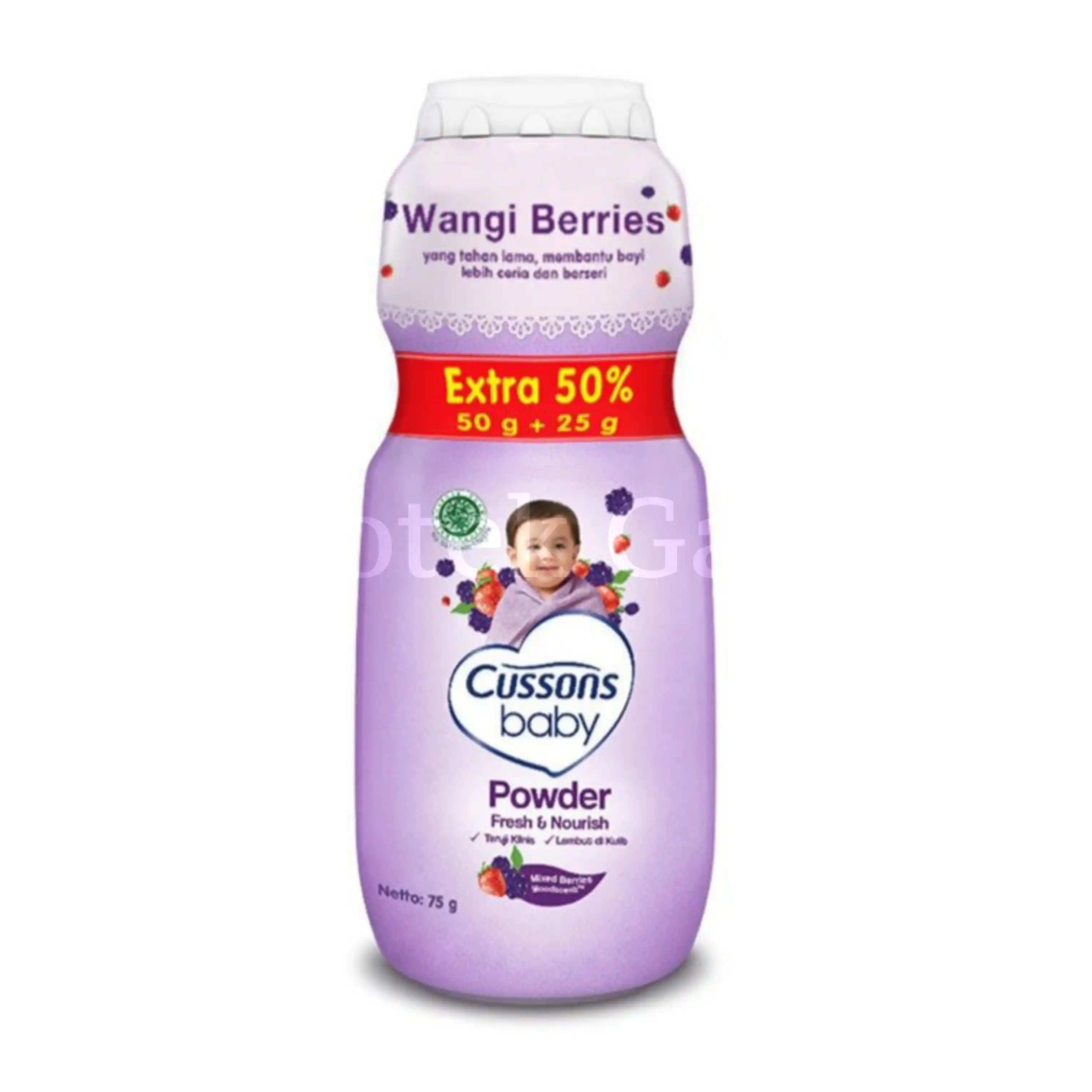 CUSSONS BABY POWDER FRESH & NOURISH 50 GR