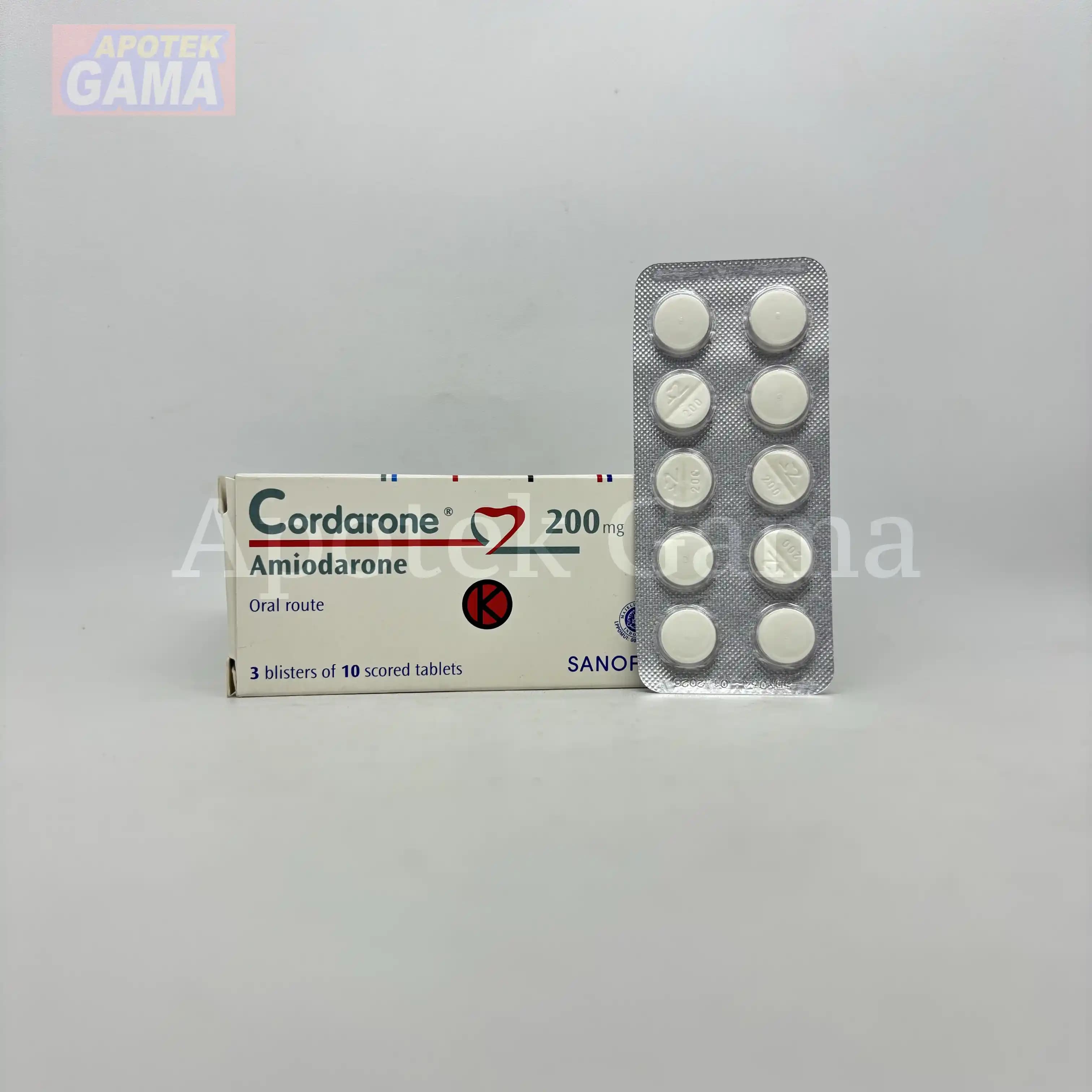 CORDARONE TAB 200 4
