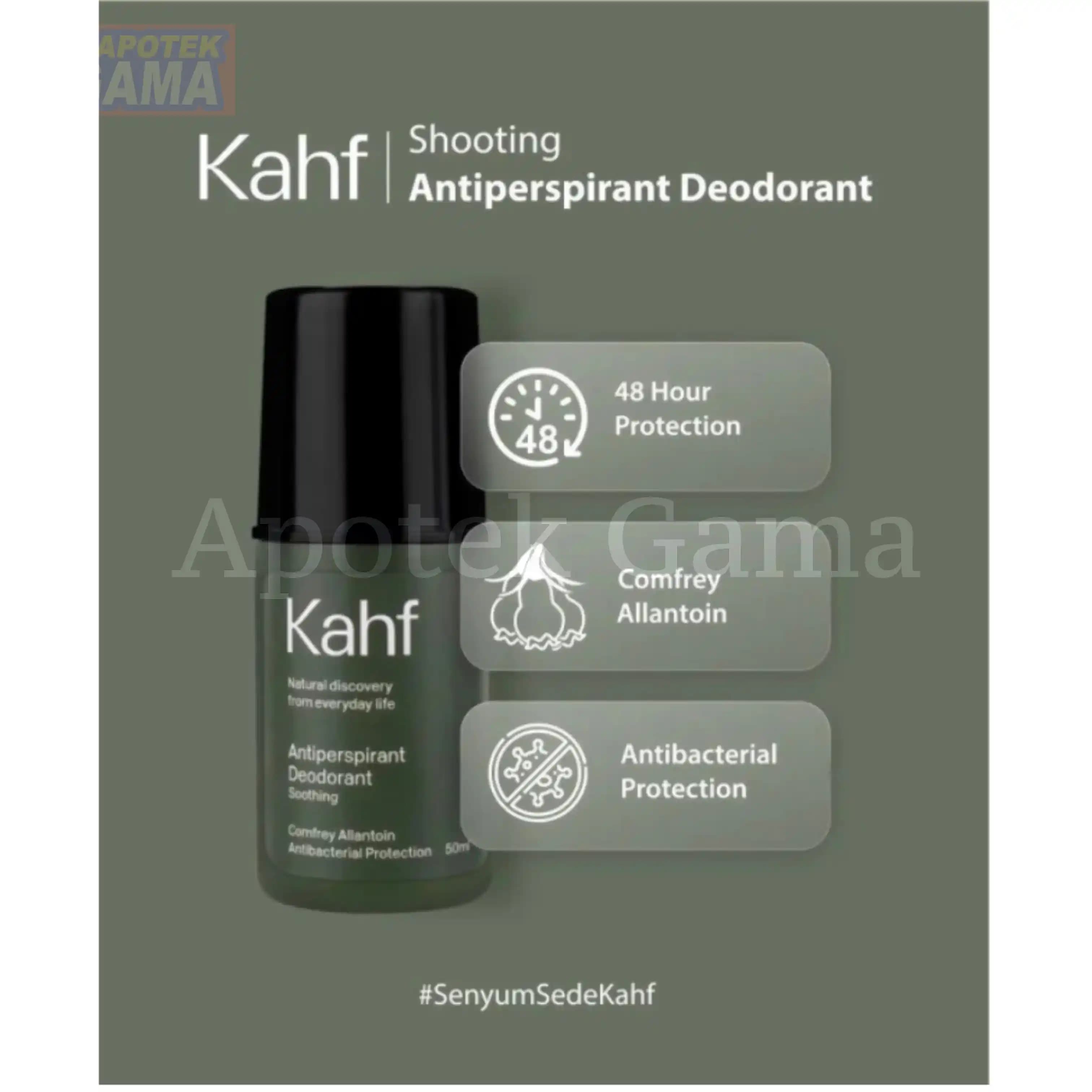 KAHF SOOTHING ANTIPERSPIRANT DEODORANT 50ML 2