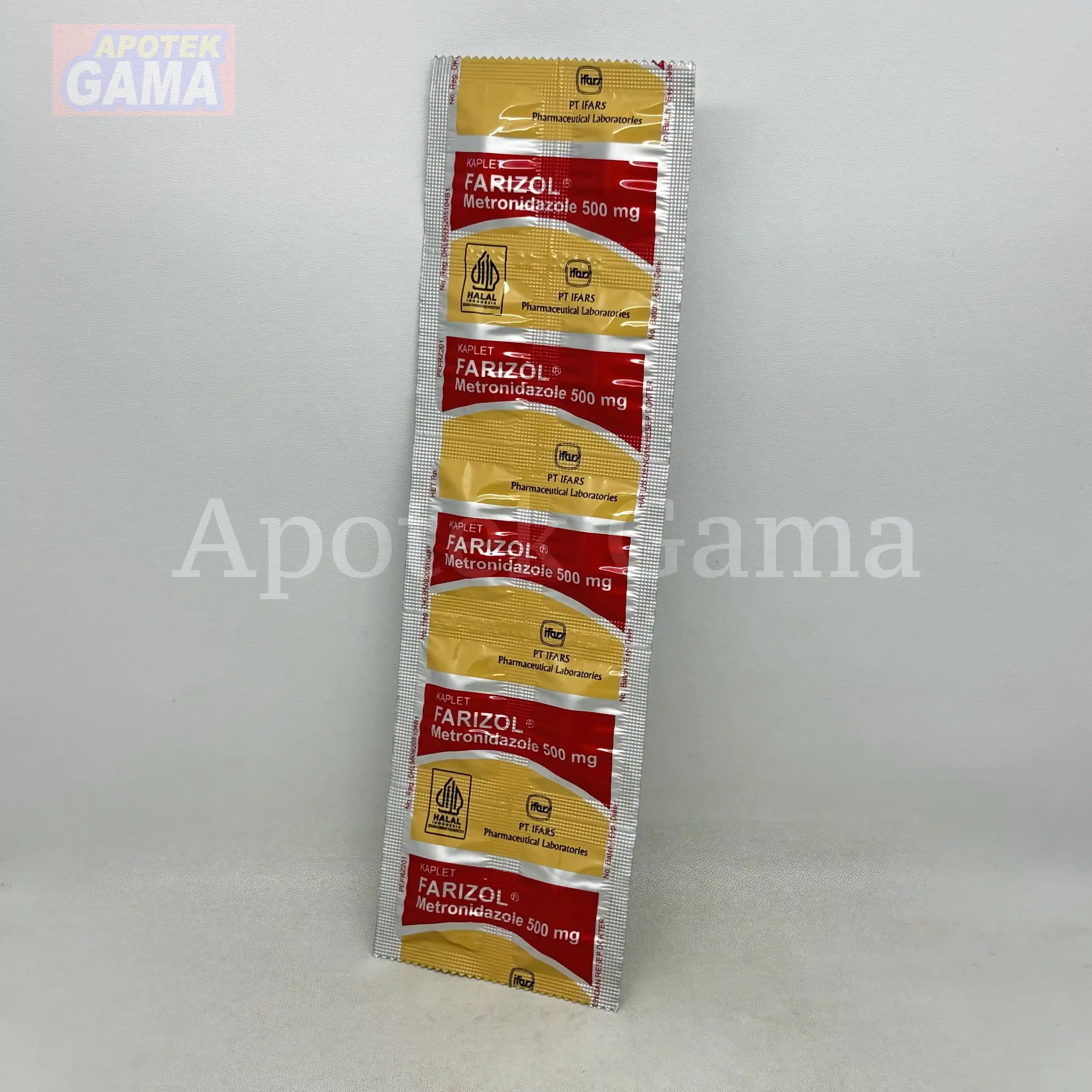 FARIZOL KAP 500MG 3