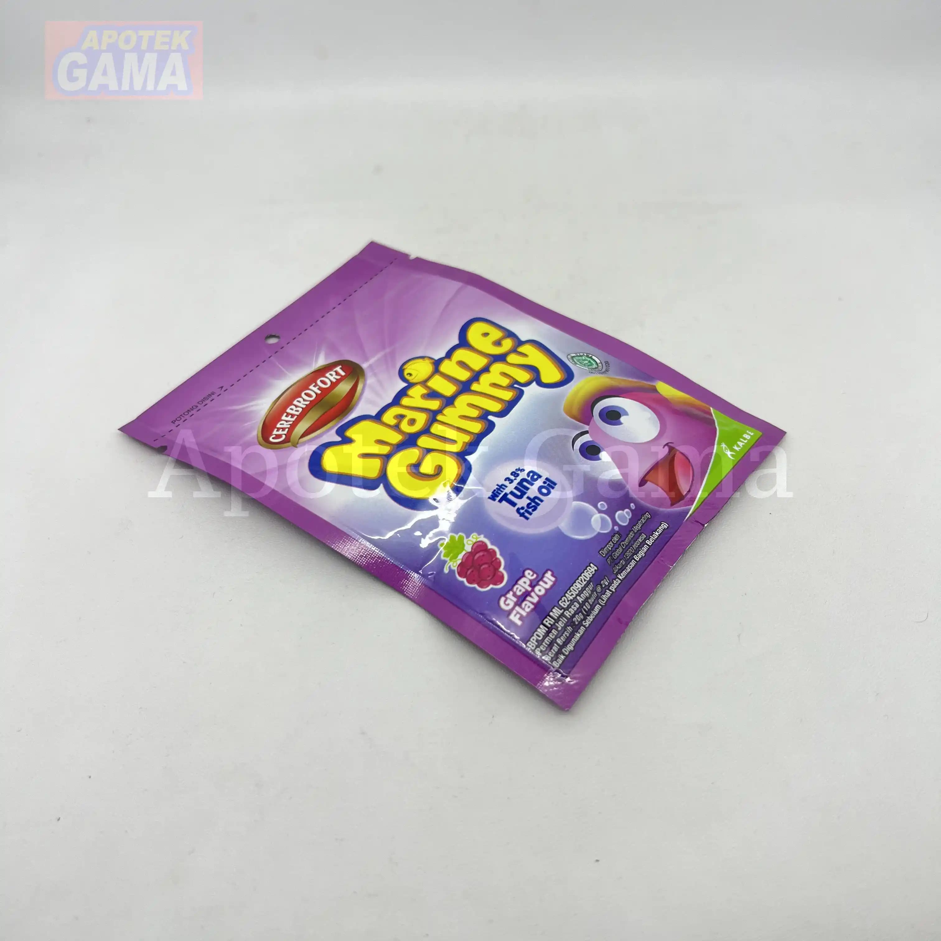 CEREBROFORT MARINE GUMMY ANGGUR SACHET 3